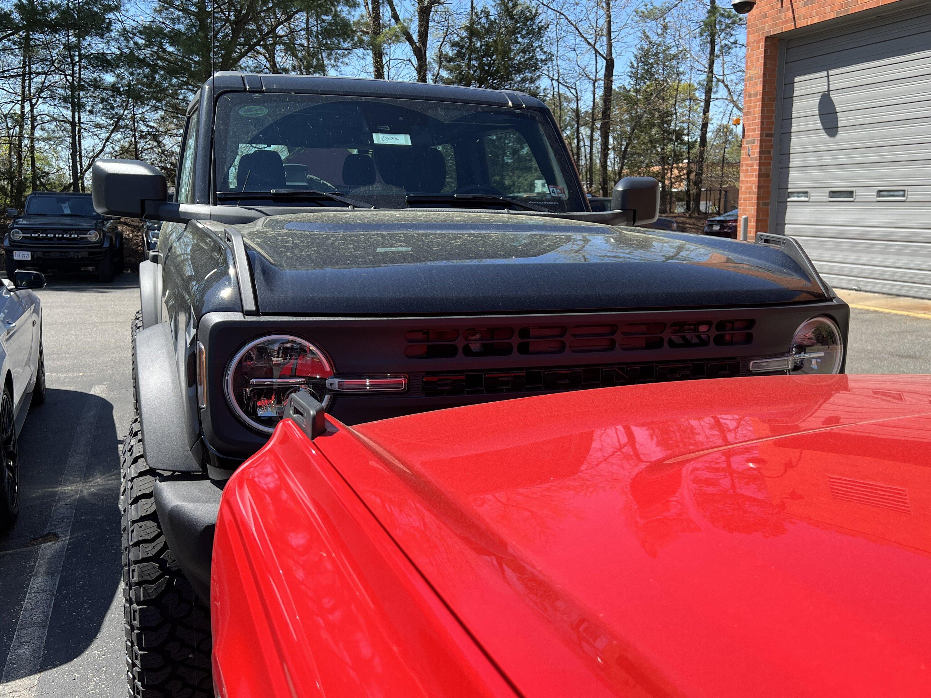 Ford Bronco Before & After (stock 2dr Base vs. 3.5” lift + 37’s). What a difference! IMG_3607