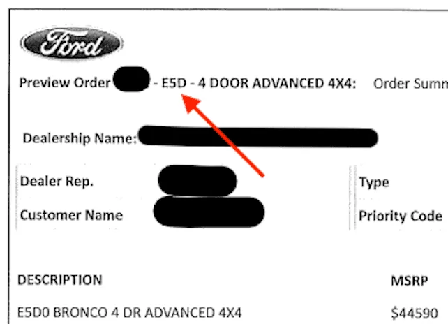 Ford Bronco 3/20/2023 Build Week with spreadsheet 1681239108380-png