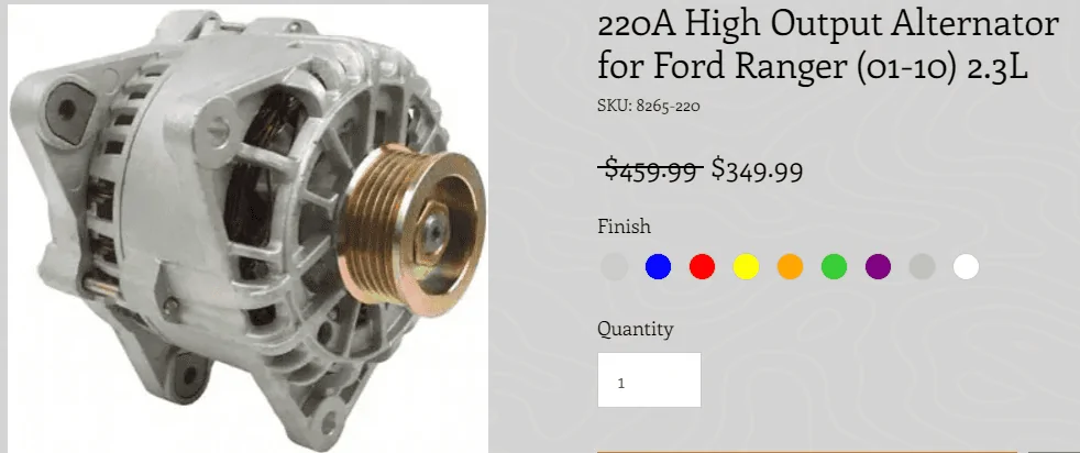 Ford Bronco Shit alternator company 1681248397928