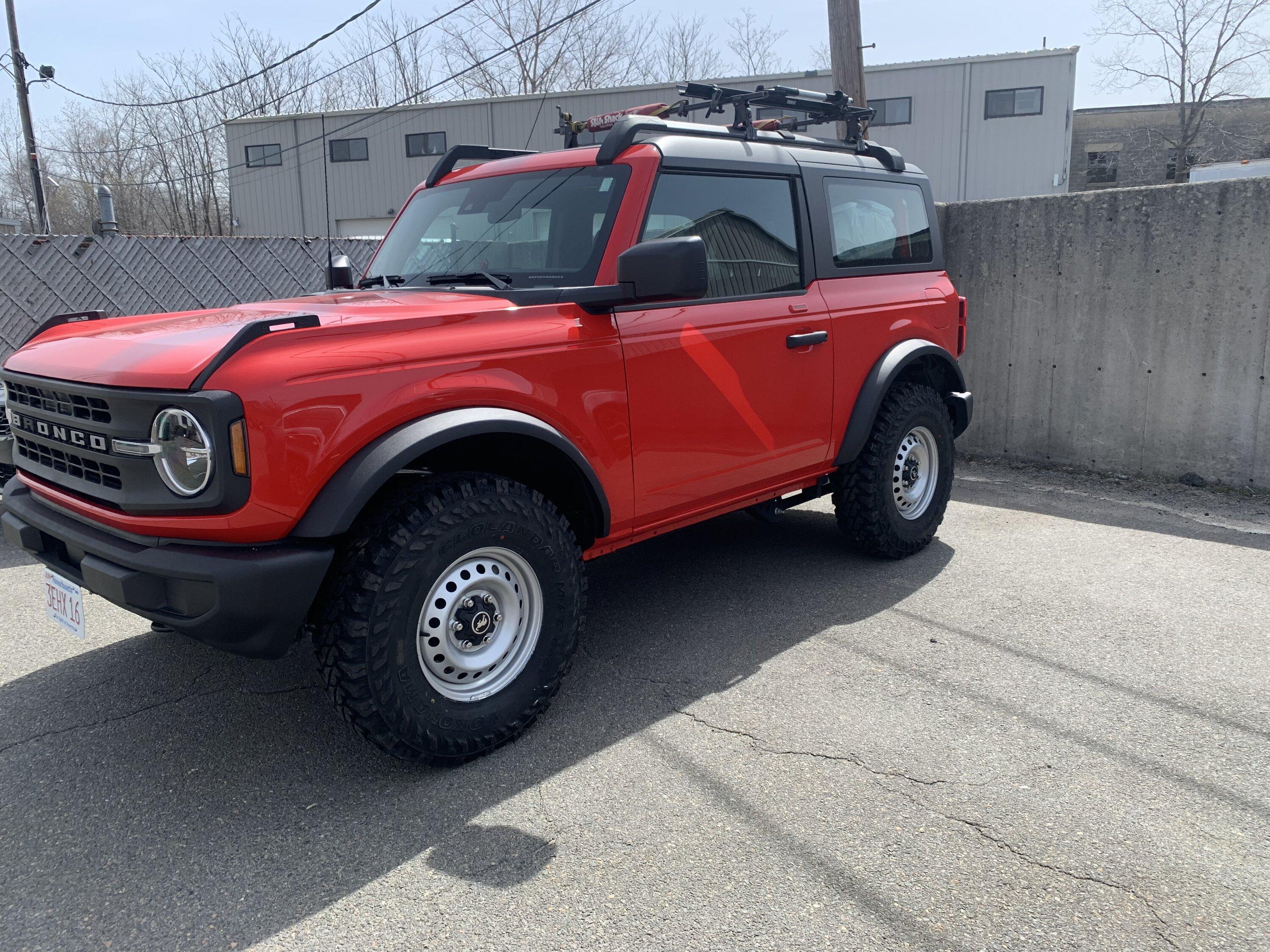 Ford Bronco 33’s on Base model 62A7C3F4-FB61-4092-B4E1-E9315884258A