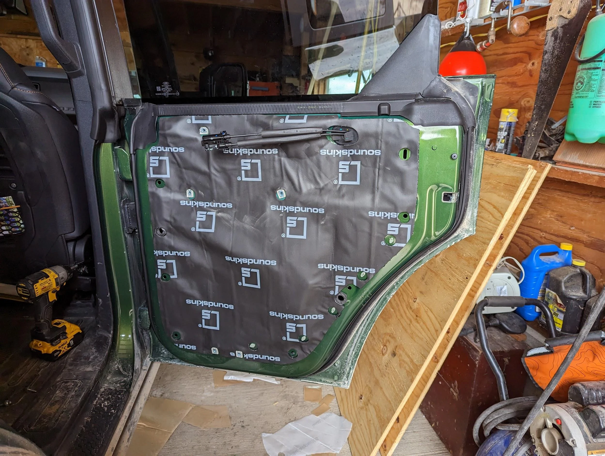 Ford Bronco Stereo Overhaul - Mild Documentation soundskin 1