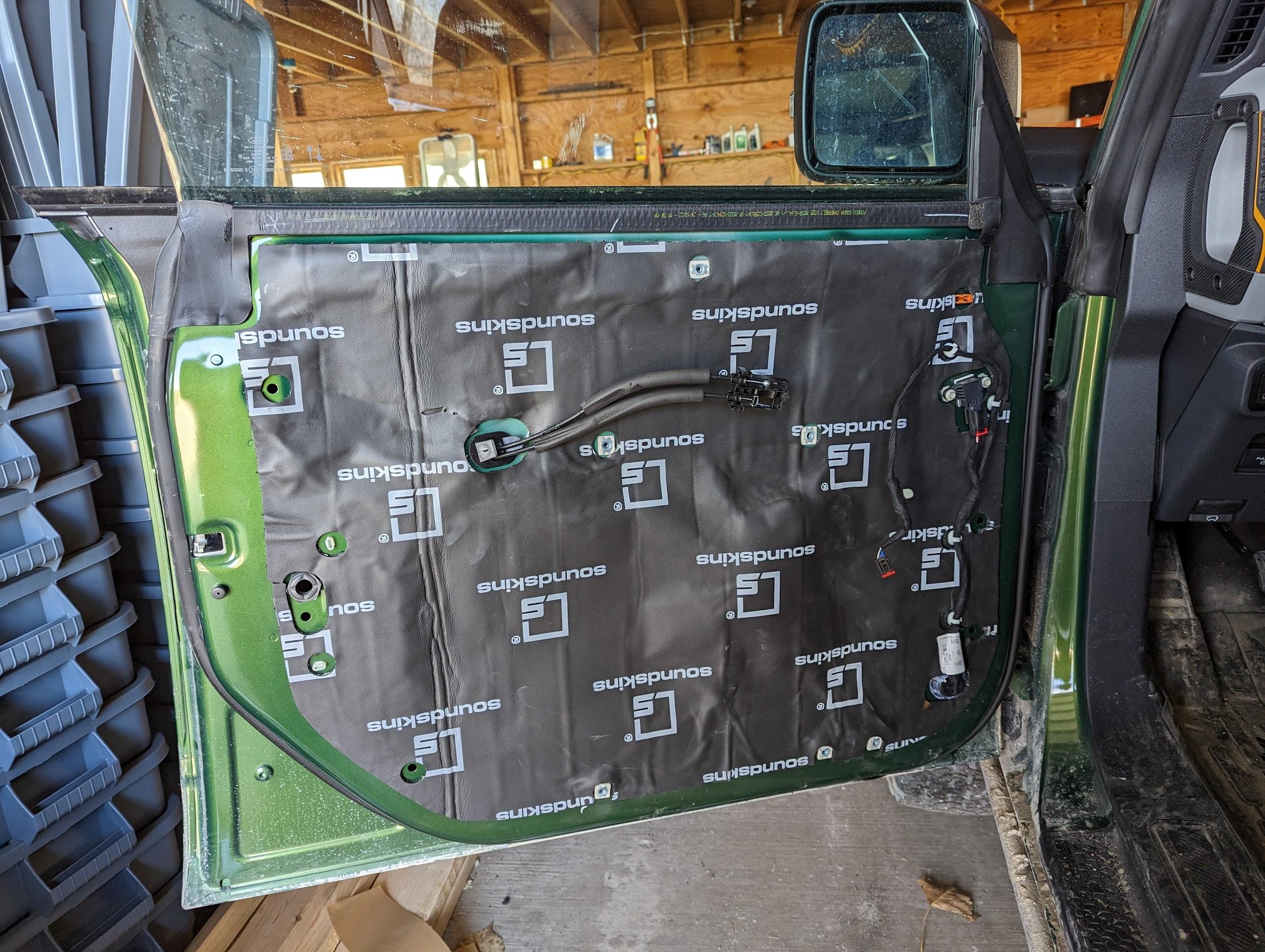 Ford Bronco Stereo Overhaul - Mild Documentation soundskin 2