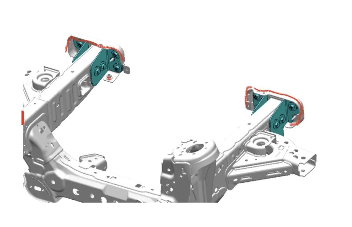 Ford Bronco Damage while using winch on improperly installed Rough Country High Mount 7CE788AC-02B9-4D78-94BC-1123DC3D88F0