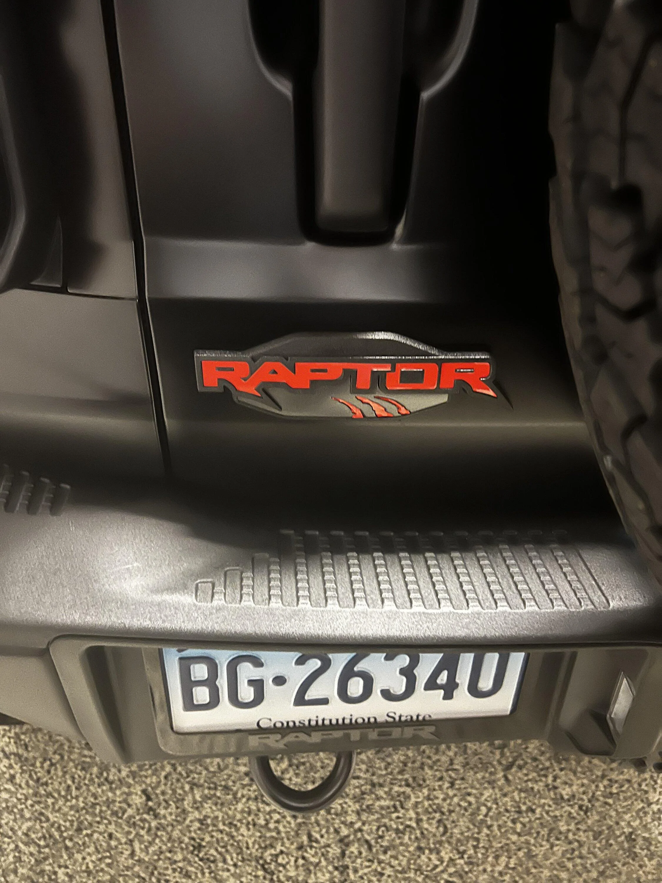 Aesthetics question - Color for exterior Raptor badging decals ...