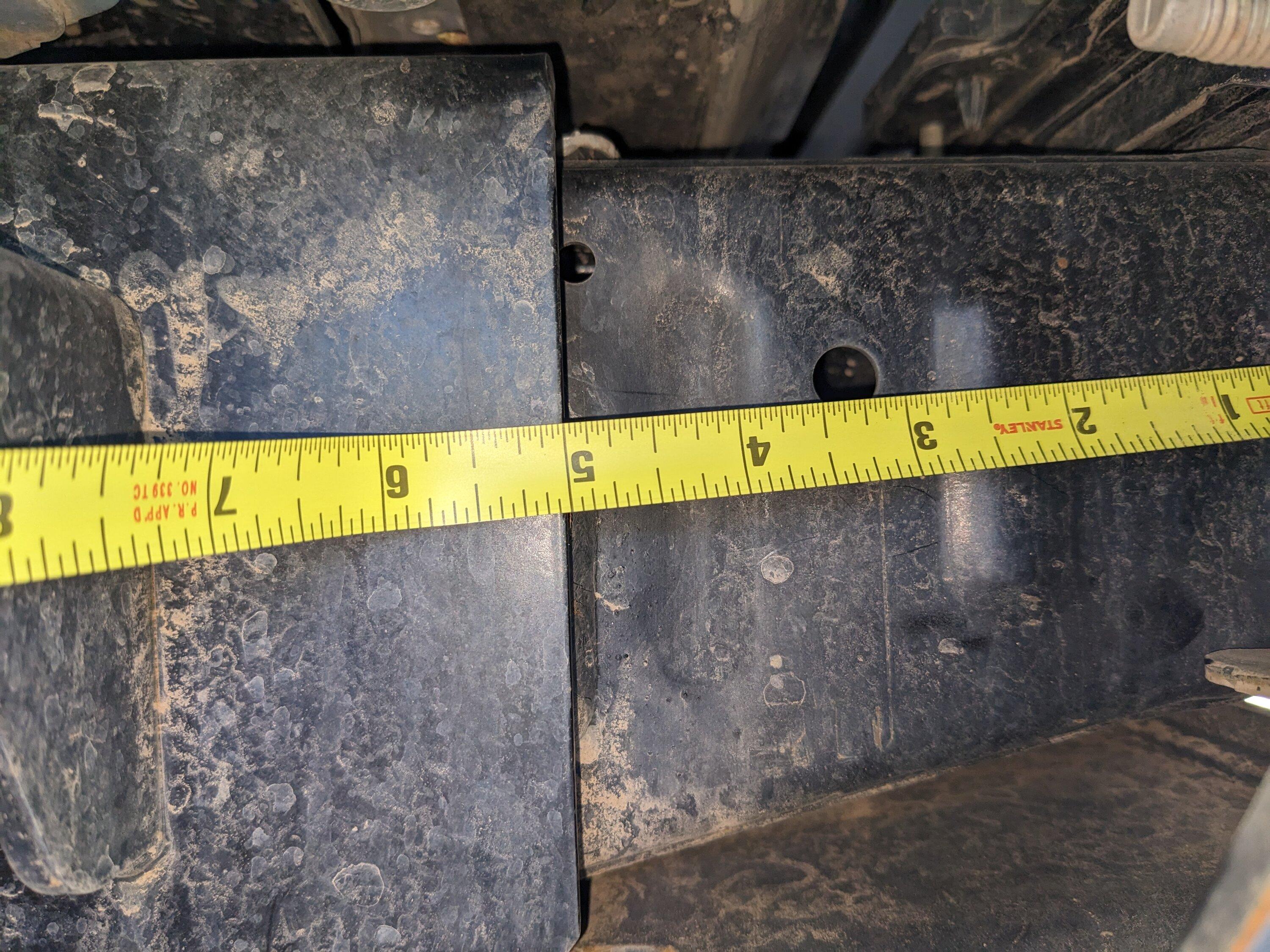 Ford Bronco Damage while using winch on improperly installed Rough Country High Mount PXL_20230412_202447303