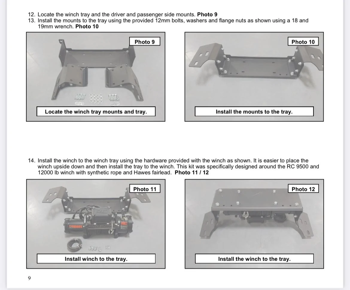 Ford Bronco Damage while using winch on improperly installed Rough Country High Mount 8243E3A5-C76F-4B2E-8842-A68B8C7E1747