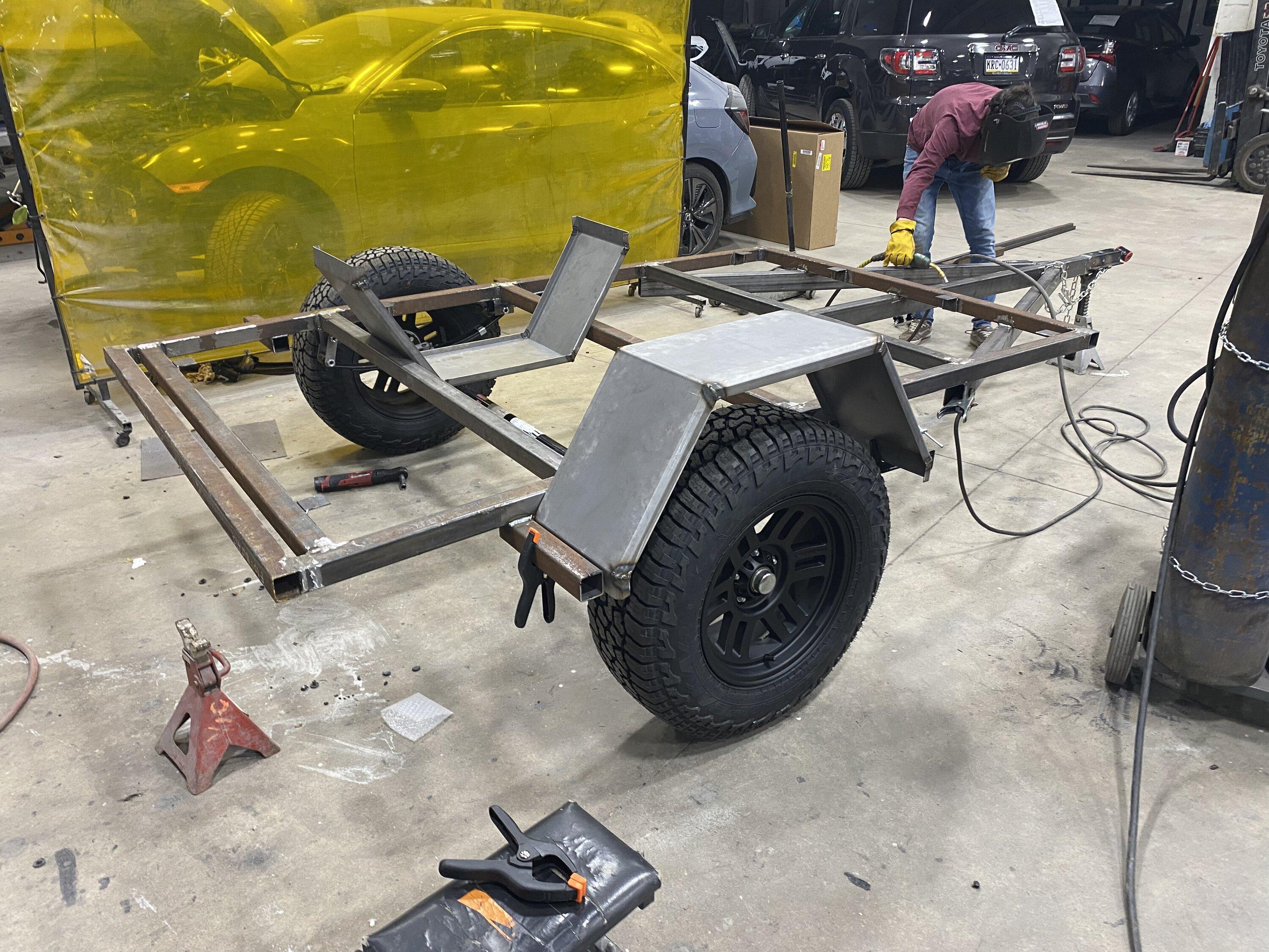 Ford Bronco Bronco-Inspired Custom Home-Built Teardrop Trailer and Her Maiden Voyage E41B4B17-20DA-4E52-90FD-070090FD05DC