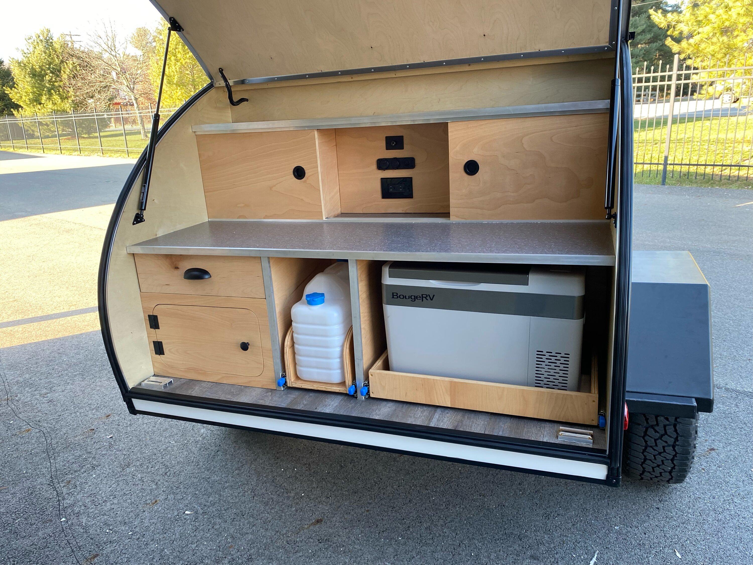Ford Bronco Bronco-Inspired Custom Home-Built Teardrop Trailer and Her Maiden Voyage E544F418-487B-4B8B-B04D-FF2F074F0C29