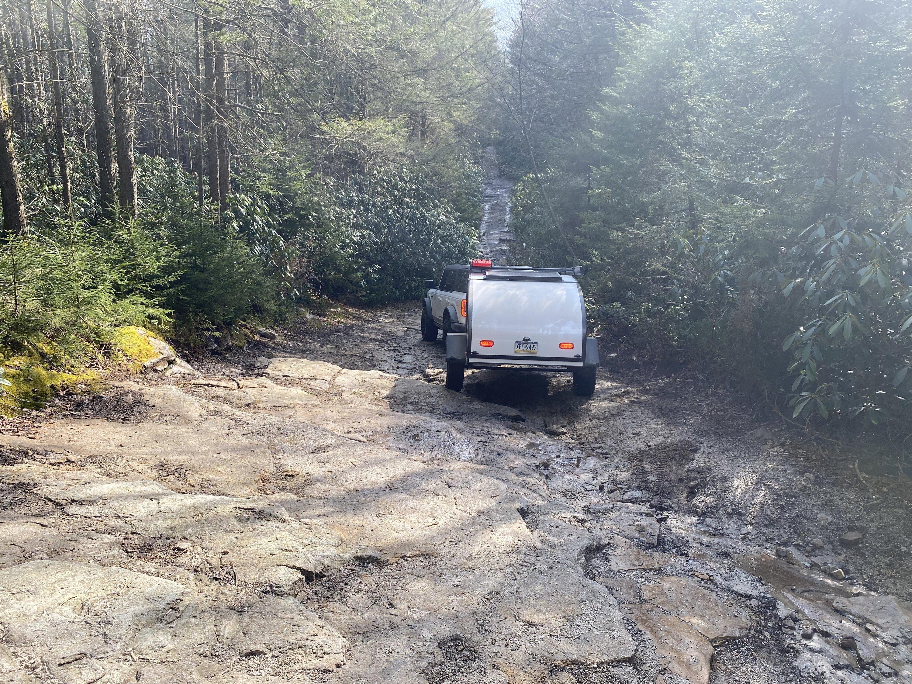 Ford Bronco Bronco-Inspired Custom Home-Built Teardrop Trailer and Her Maiden Voyage 7AC47C66-D04D-4FB9-AA7E-6B64D3245E13