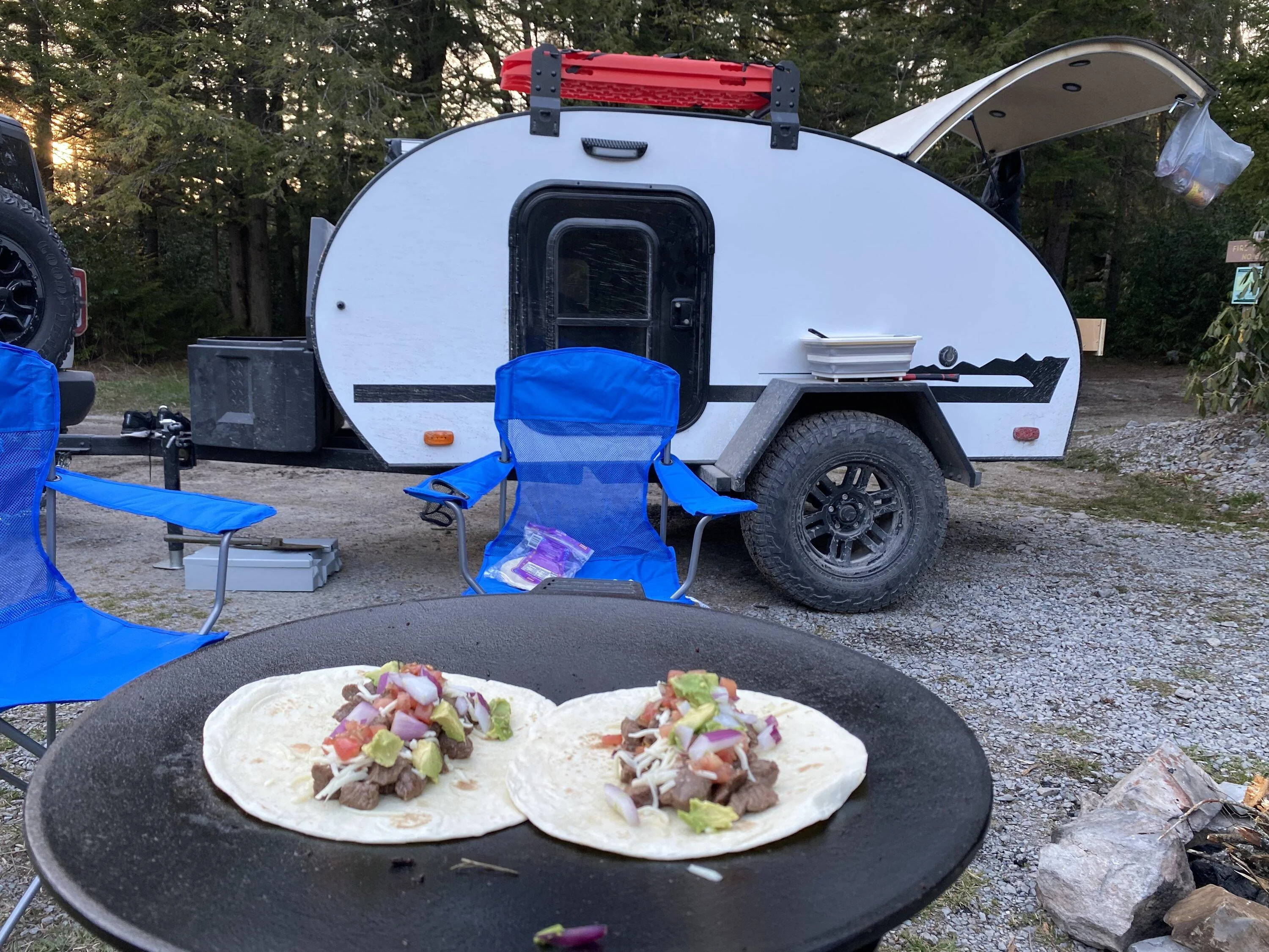 Ford Bronco Bronco-Inspired Custom Home-Built Teardrop Trailer and Her Maiden Voyage 7241EA35-E542-488F-B002-CB12B6298052