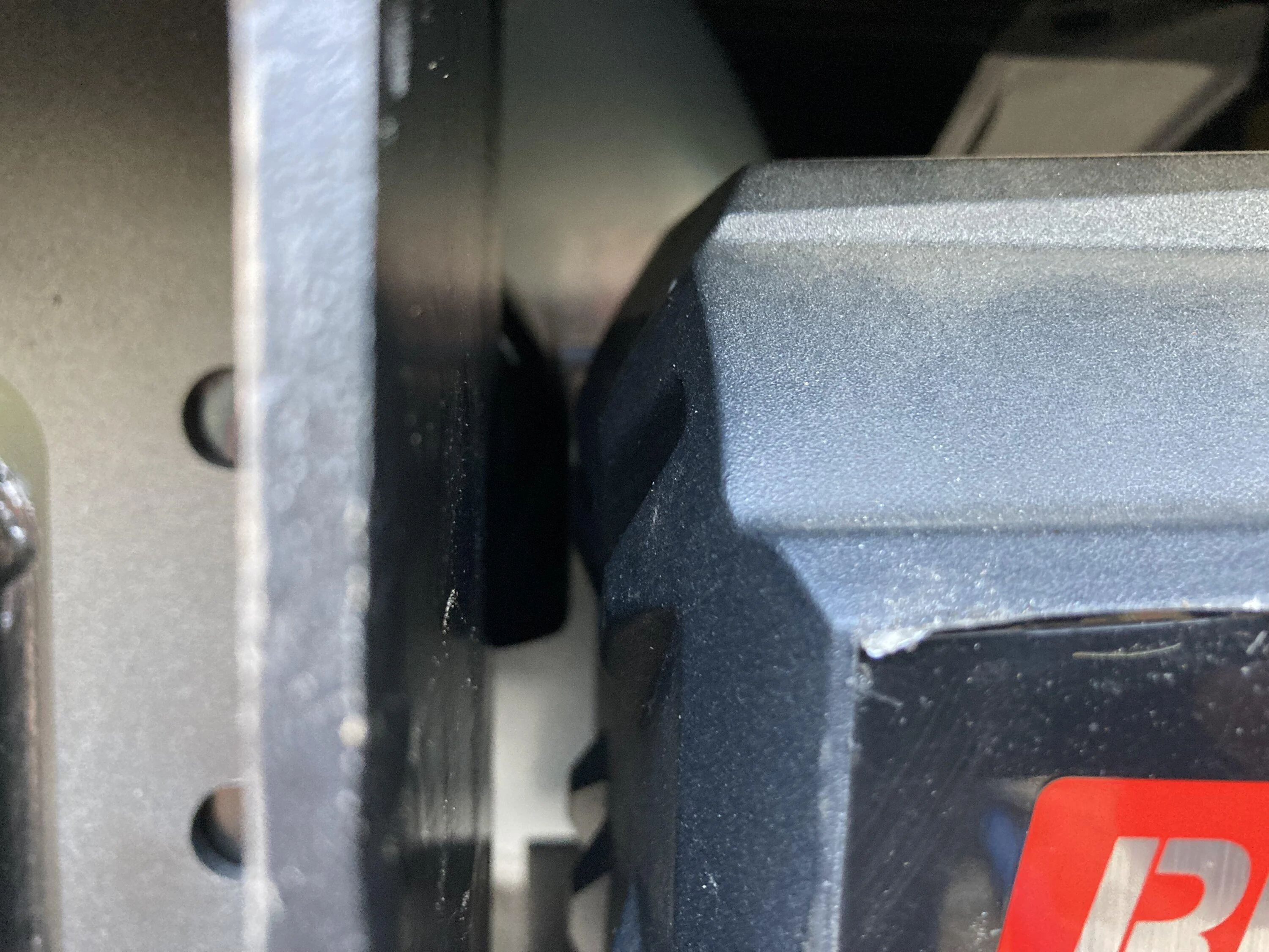 Ford Bronco Damage while using winch on improperly installed Rough Country High Mount IMG_0529