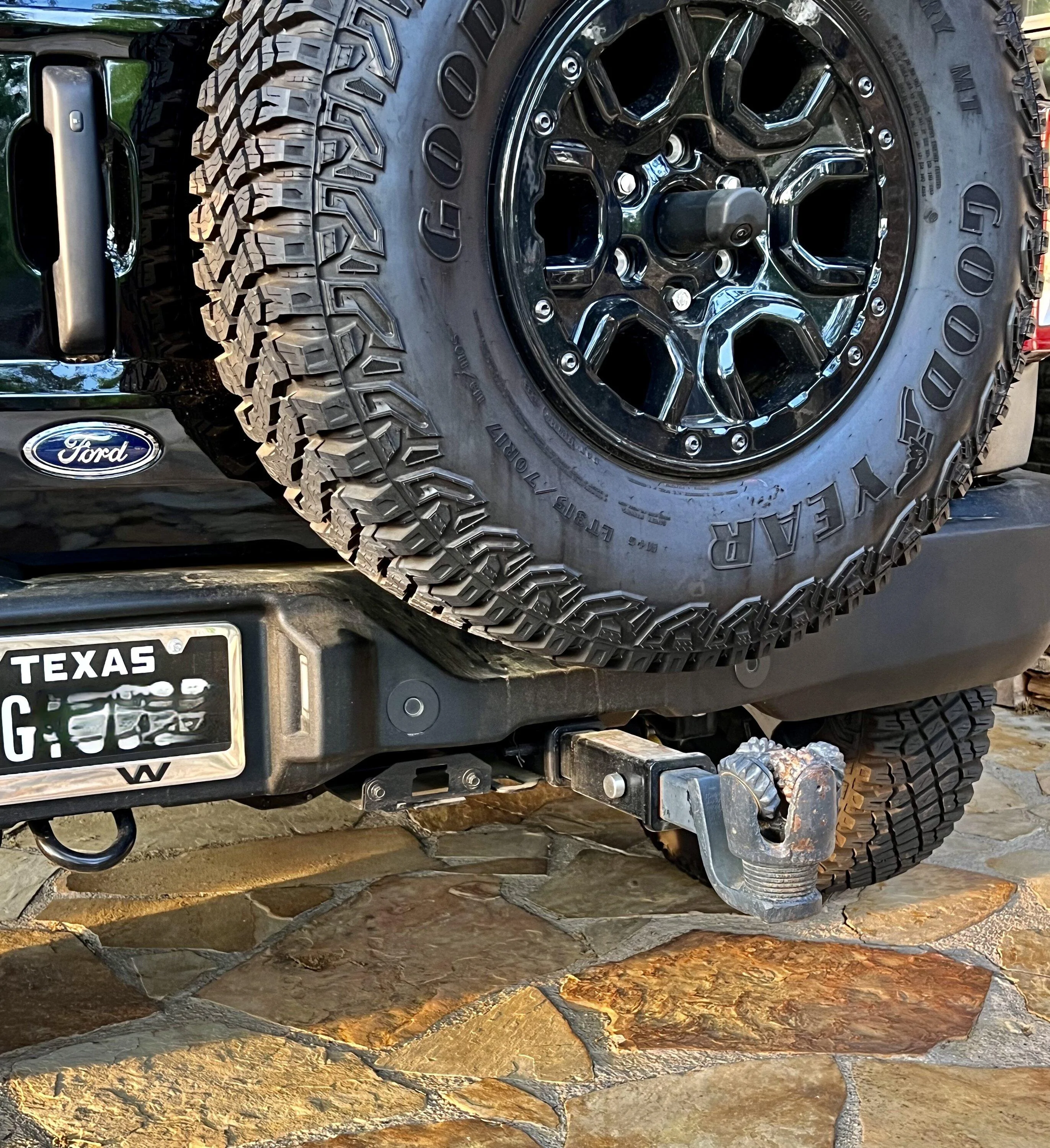 Ford Bronco Aftermarket Hitch IMG_3399
