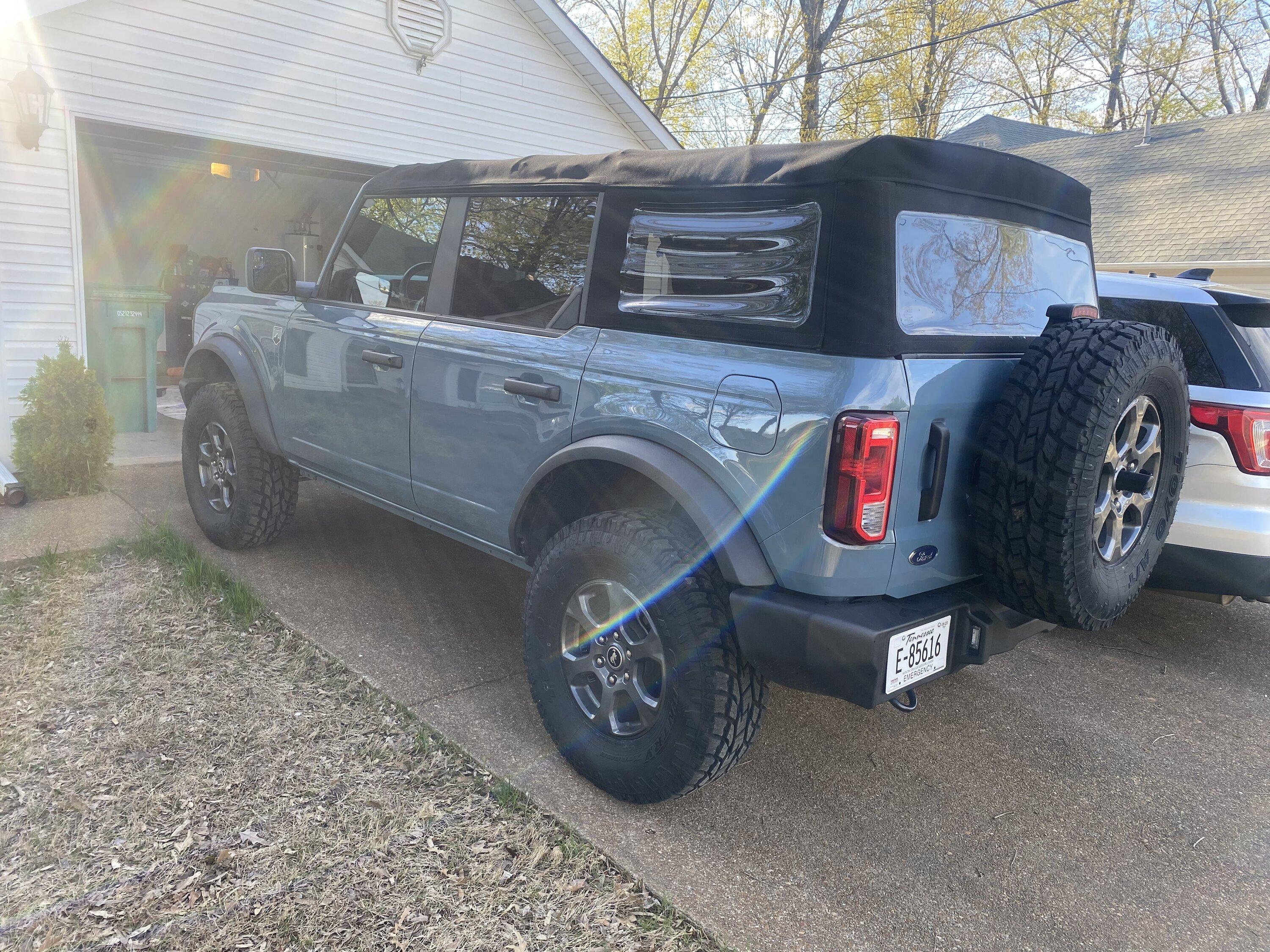 Ford Bronco Big Bend Bronco Toyo Tire Upgrade (285/75r17) on Stock Wheels - Installed Photos CD29B216-BFCF-4F5E-8741-6864036320CD