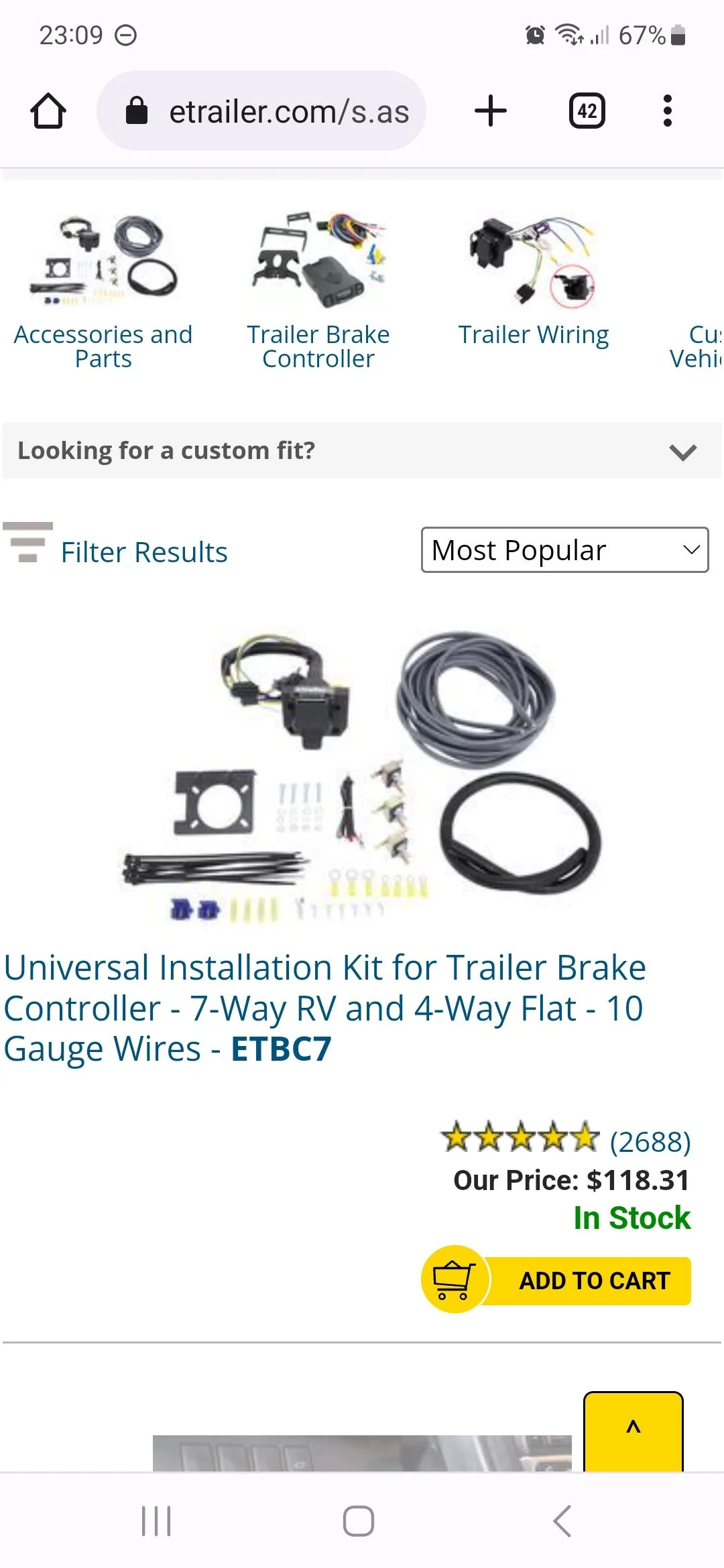 Ford Bronco Any Plug In 7 Pin Options Out There? Screenshot_20230413_230917_Chrom