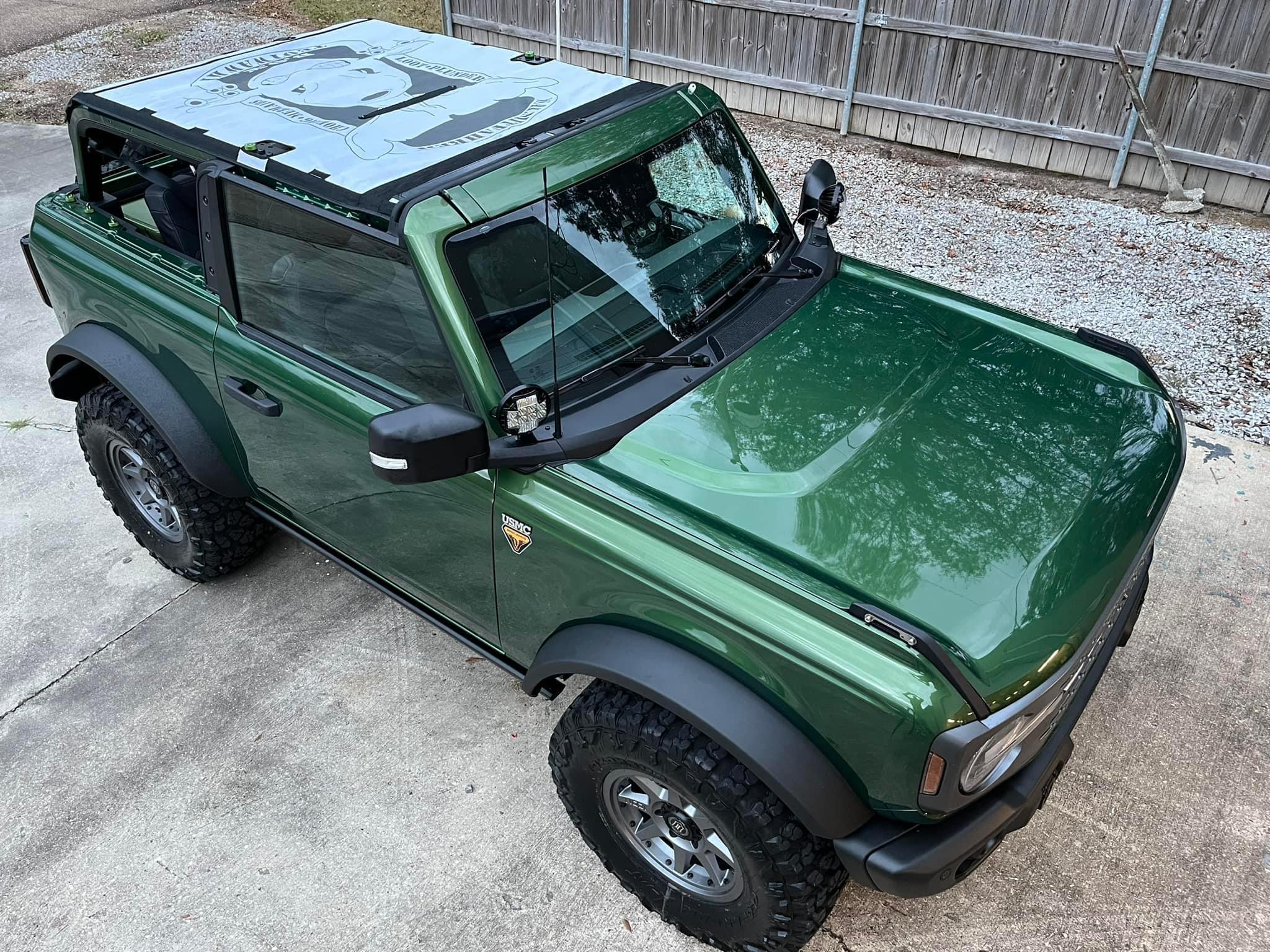 Ford Bronco Mesh or solid bimini top? IMG_0594