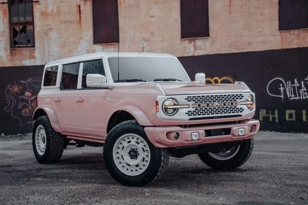 Ford Bronco PINK Bronco Wildtrak for $100K! 😳 2