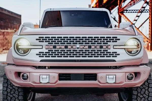 Ford Bronco PINK Bronco Wildtrak for $100K! 😳 22