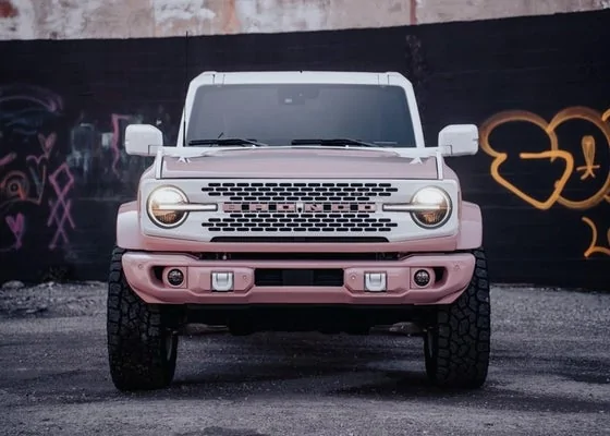 Ford Bronco PINK Bronco Wildtrak for $100K! 😳 19