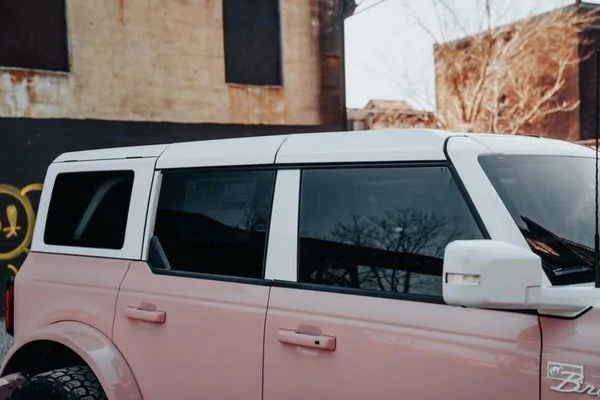 Ford Bronco PINK Bronco Wildtrak for $100K! 😳 16