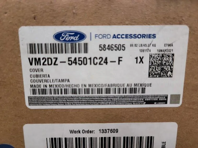 Ford Bronco FS: Ford Trektop Twill Soft Top for 2 Door Bronco Trektop 2
