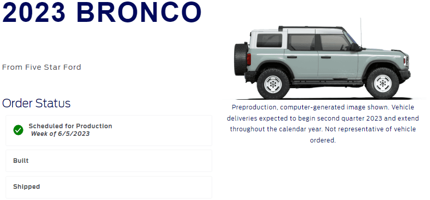 Ford Bronco Hertiage Edition Production Date Moved (Again) 1681498494168