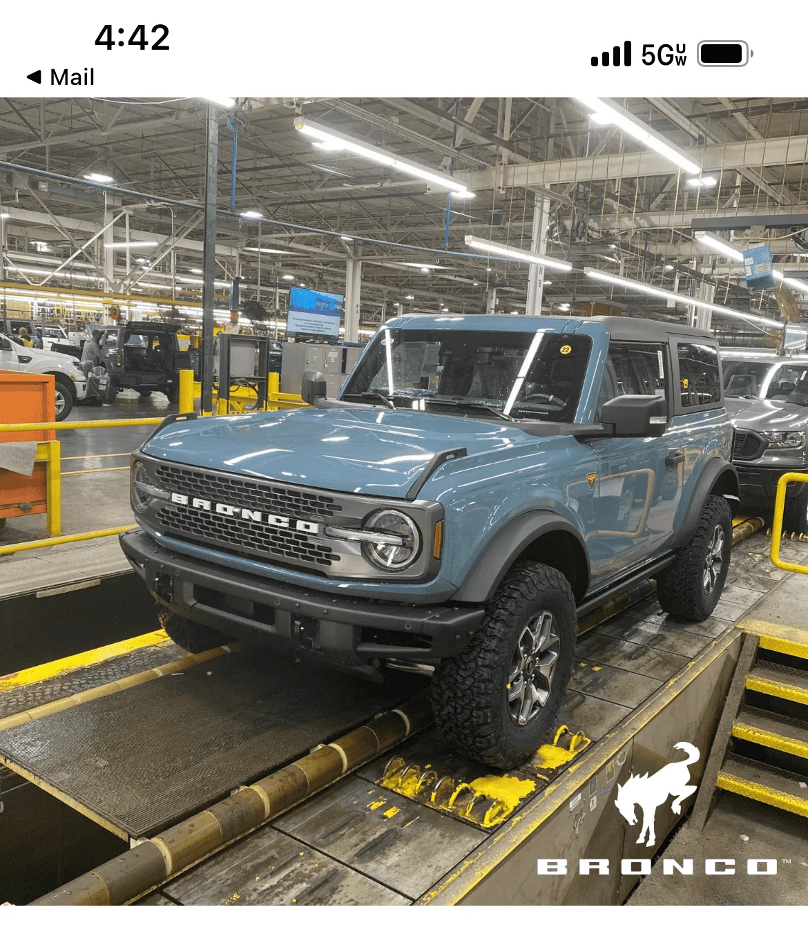 Ford Bronco 3/20/2023 Build Week with spreadsheet GetAssert 1,500×1,500 pixels