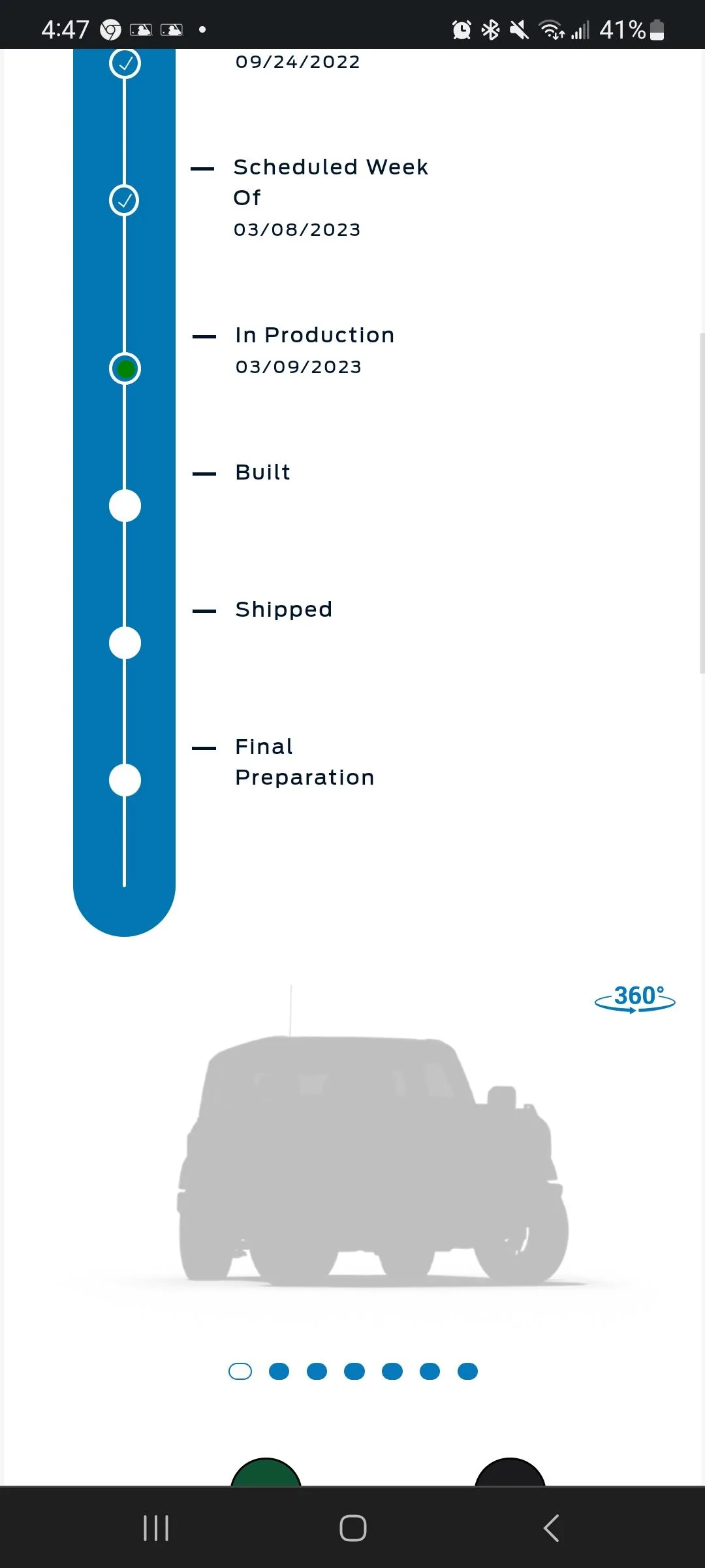 Ford Bronco Longest "In Production" Status Screenshot_20230414_164749_Chrom