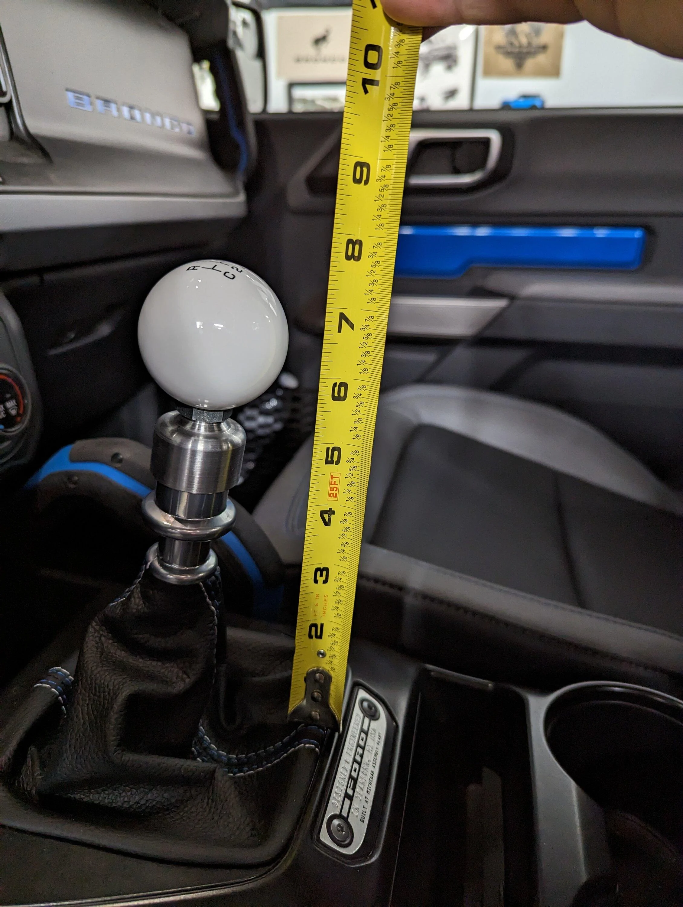 Ford Bronco Anyone replace Shift Knob yet? PXL_20230415_005516553