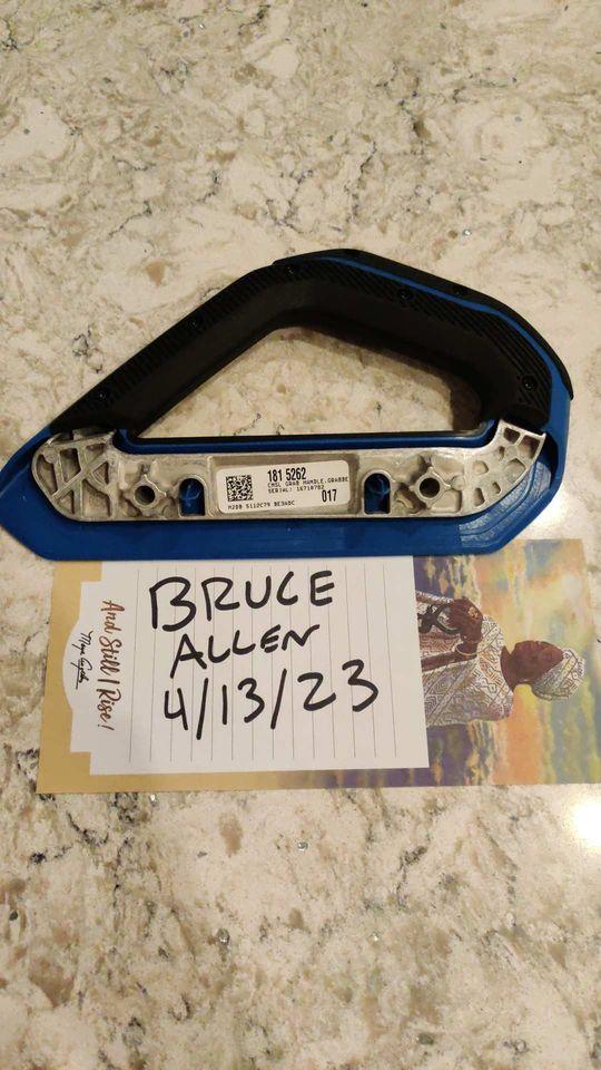 Ford Bronco FS: Blue Center Grabber Handle $60 Handle back
