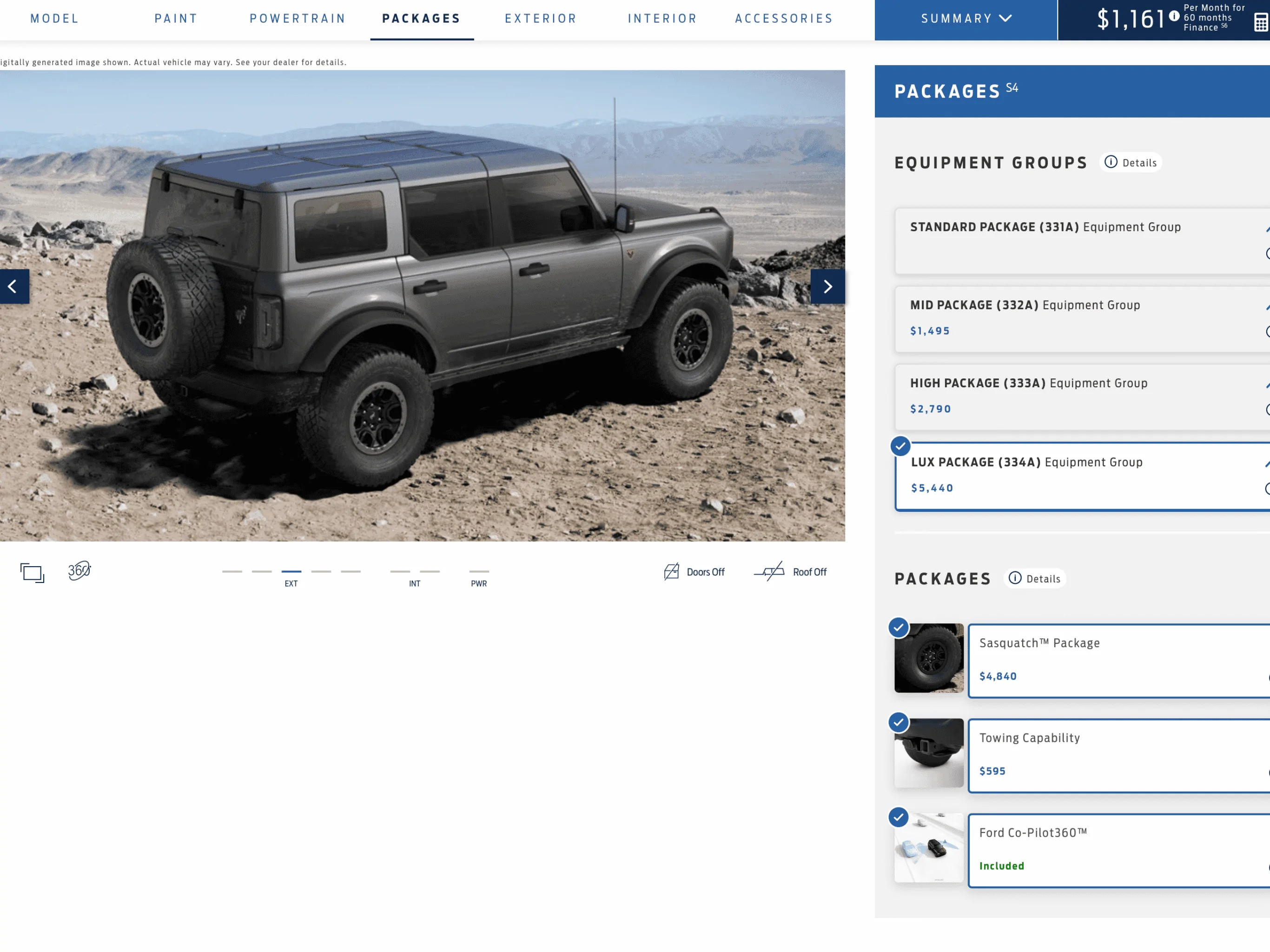 Ford Bronco Bronco Build Week 4/10/2023 9B56030D-10CF-4802-9C6F-23F6691F8B40