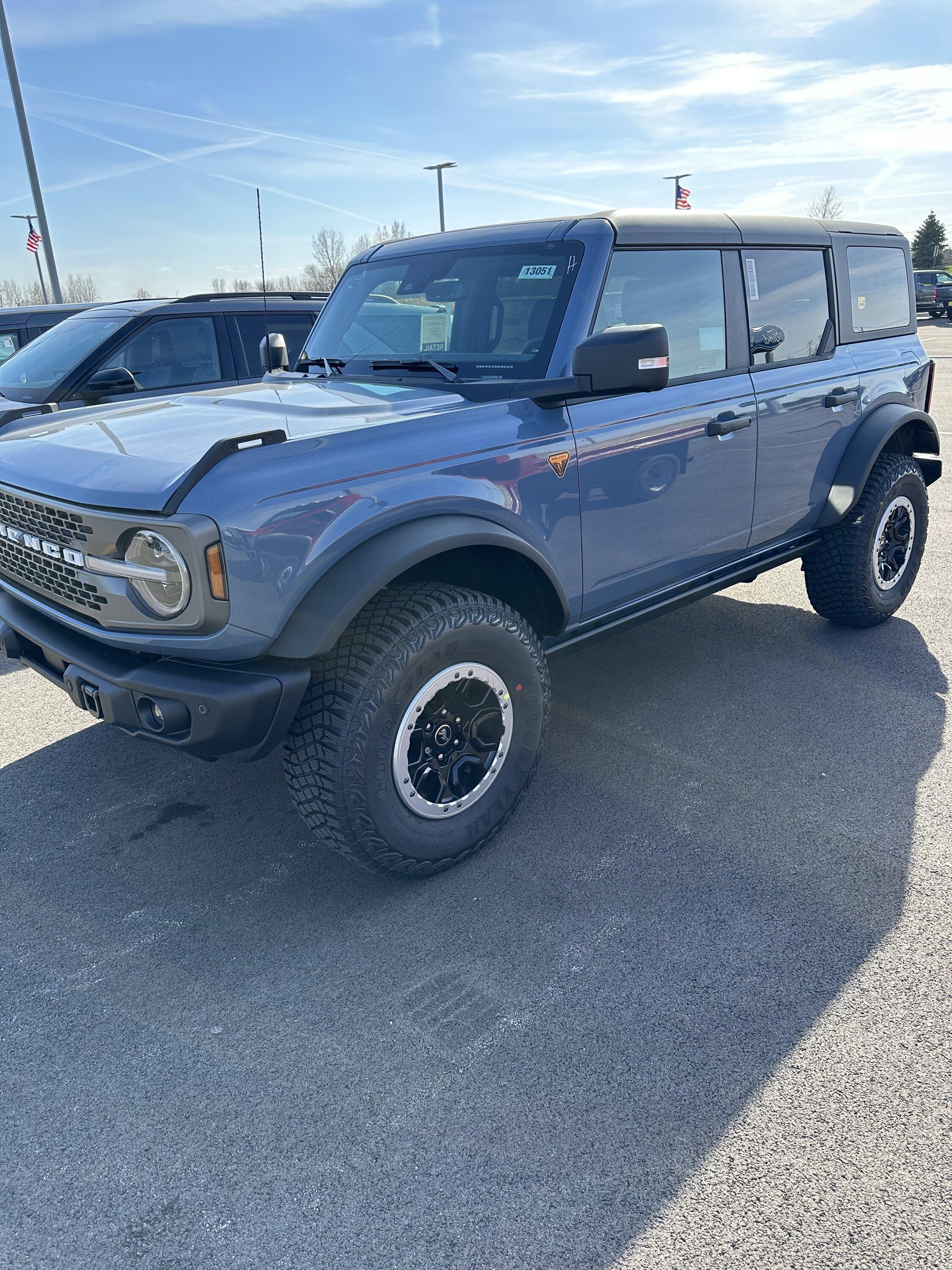 Ford Bronco Bronco Build Week 4/3/2023 IMG_0460