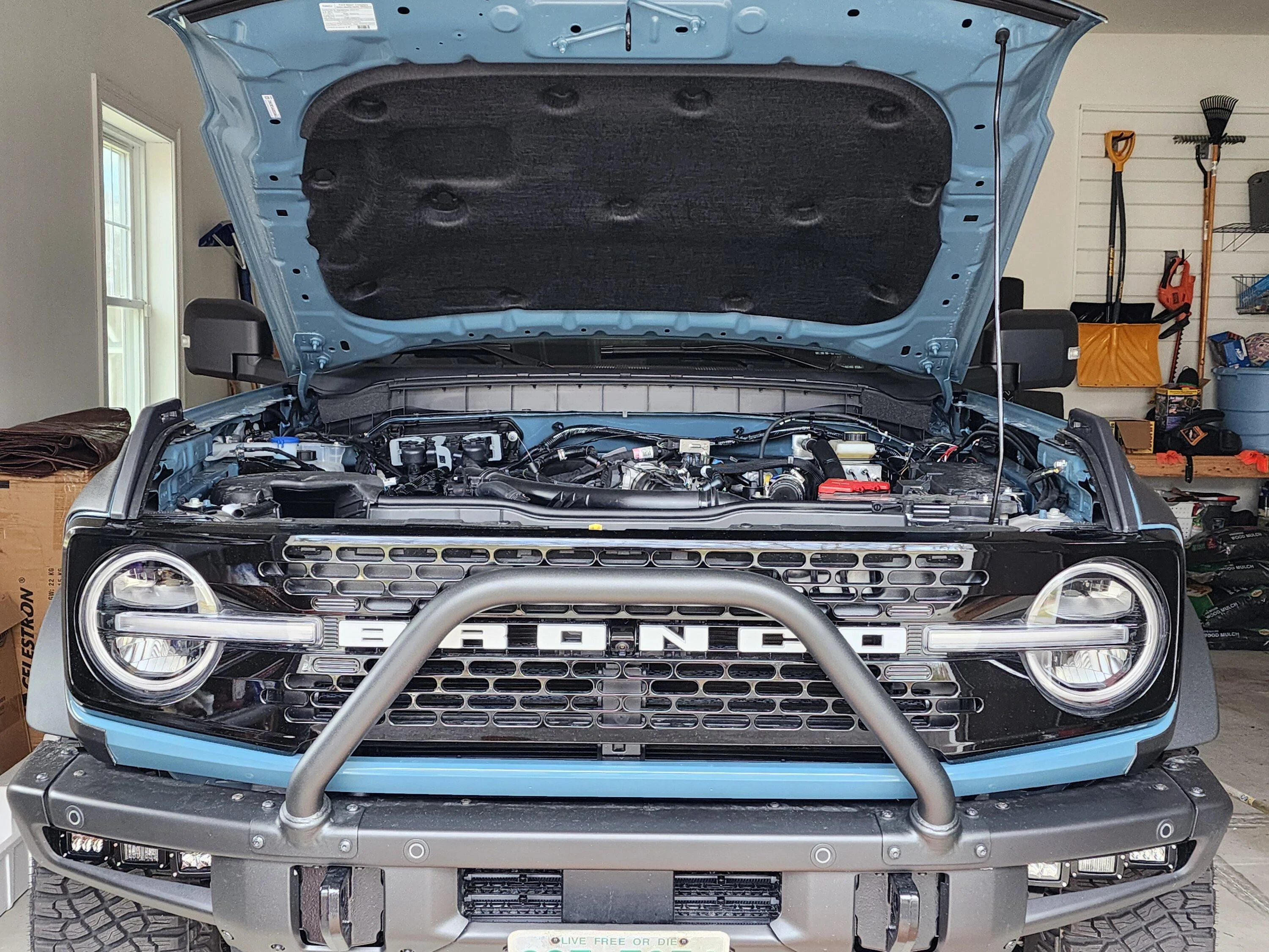 Ford Bronco New Rigid Lights Installed 20230415_140751