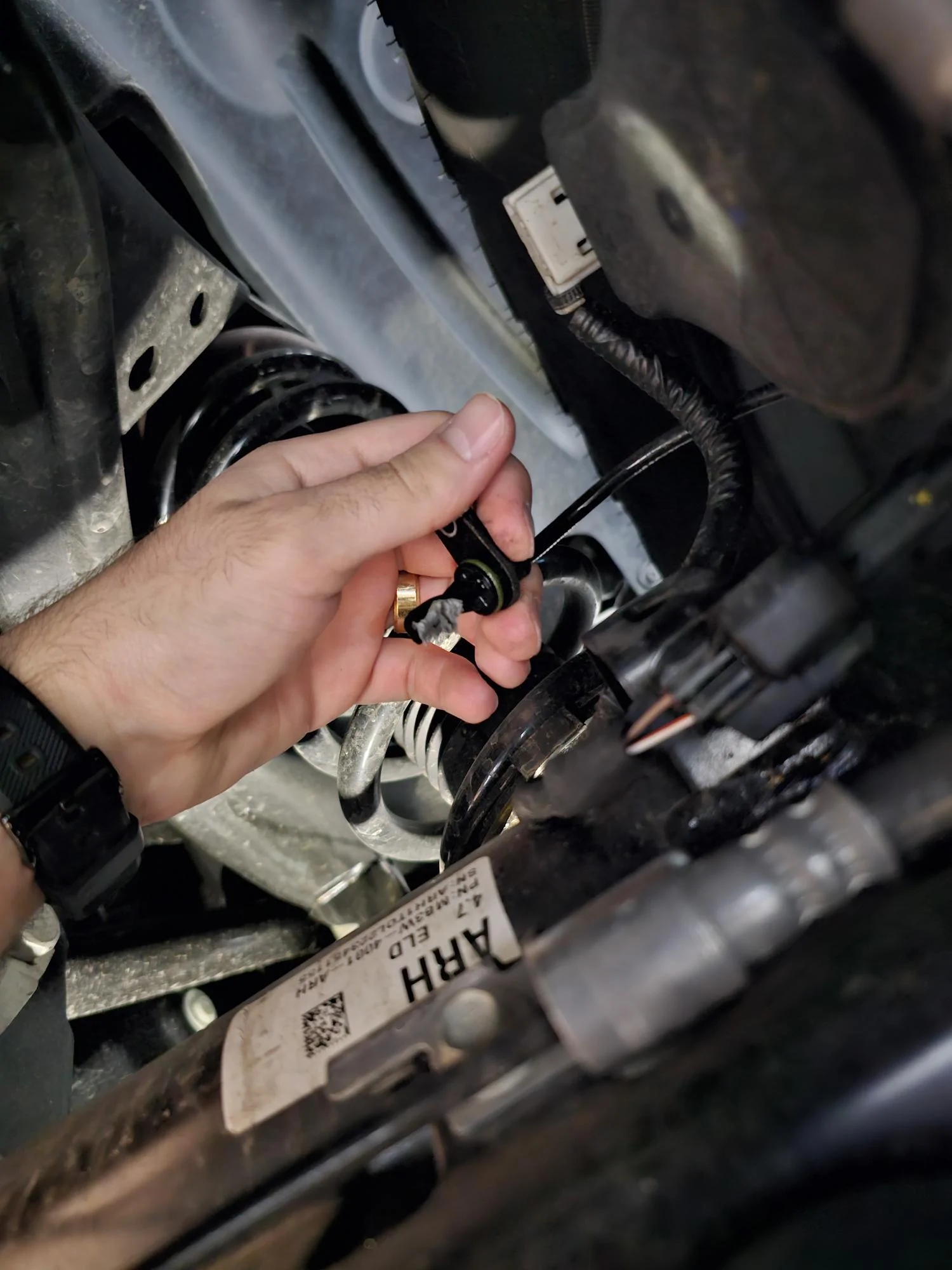 Ford Bronco Found debris on my wheel speed sensor. Any cause for concern? MicrosoftTeams-image (38)