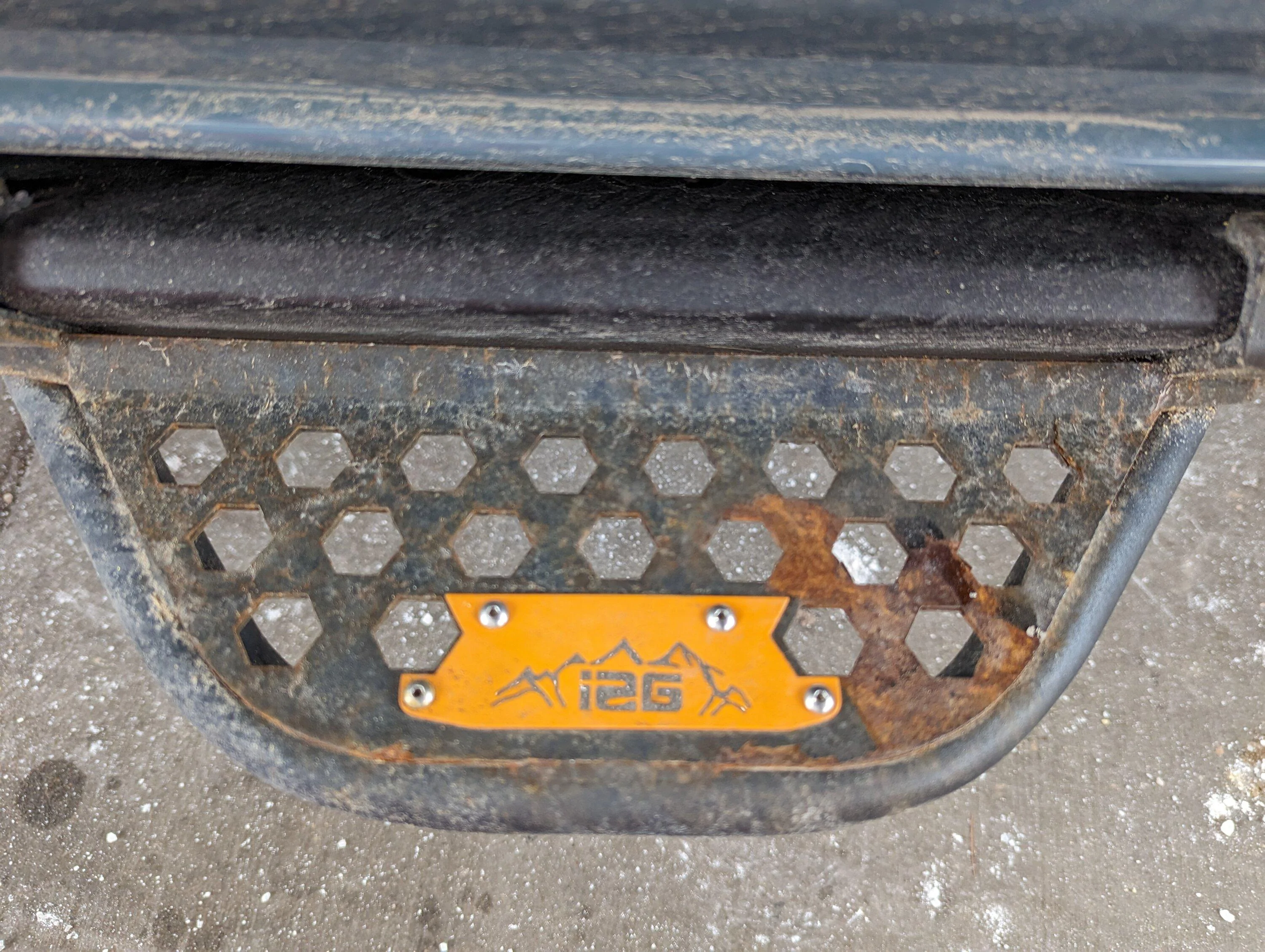 Ford Bronco IAG steps - not holding up well to the elements PXL_20230309_184735423.MP
