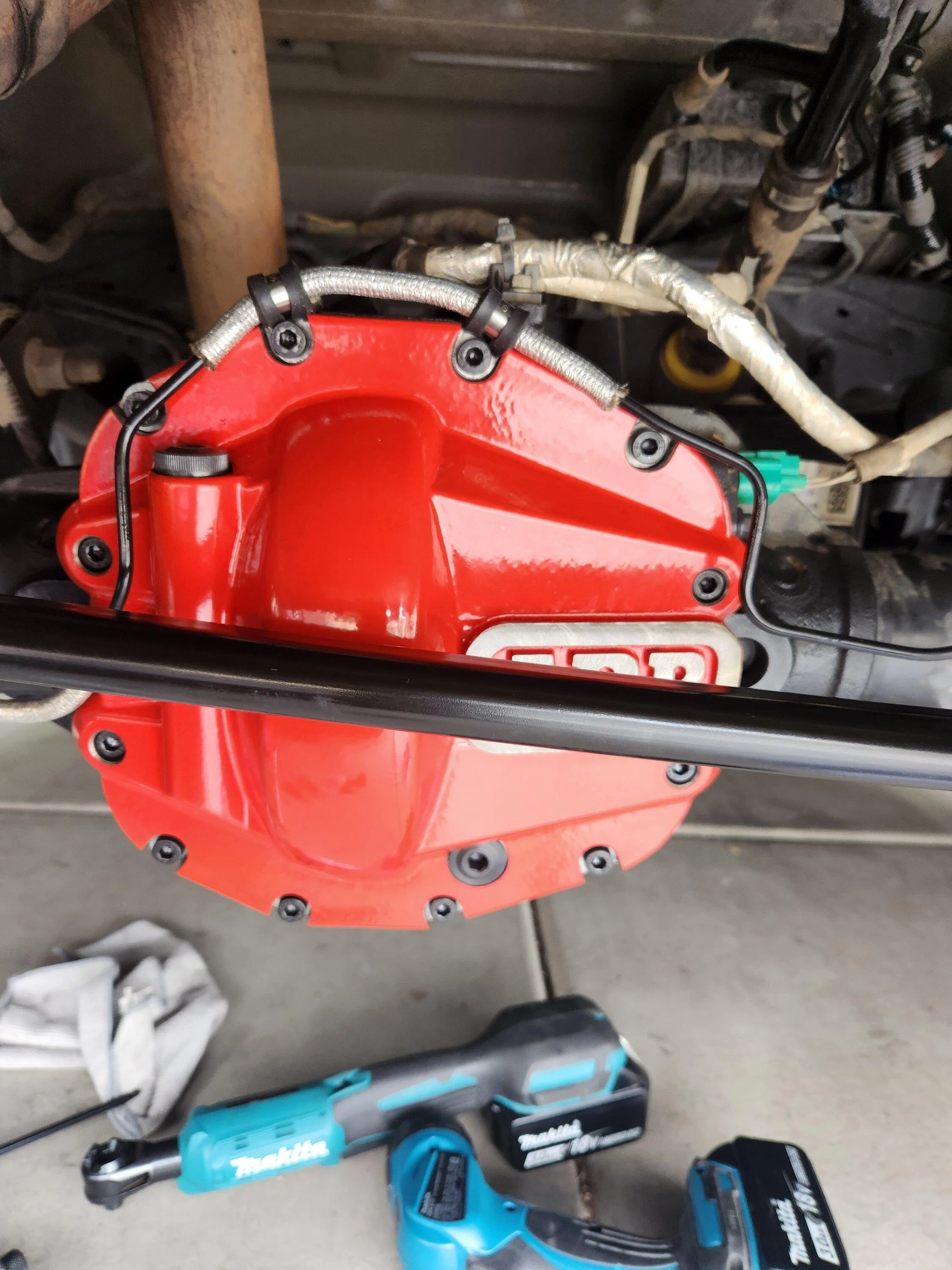 Ford Bronco ARB diff cover installed 20230417_103741