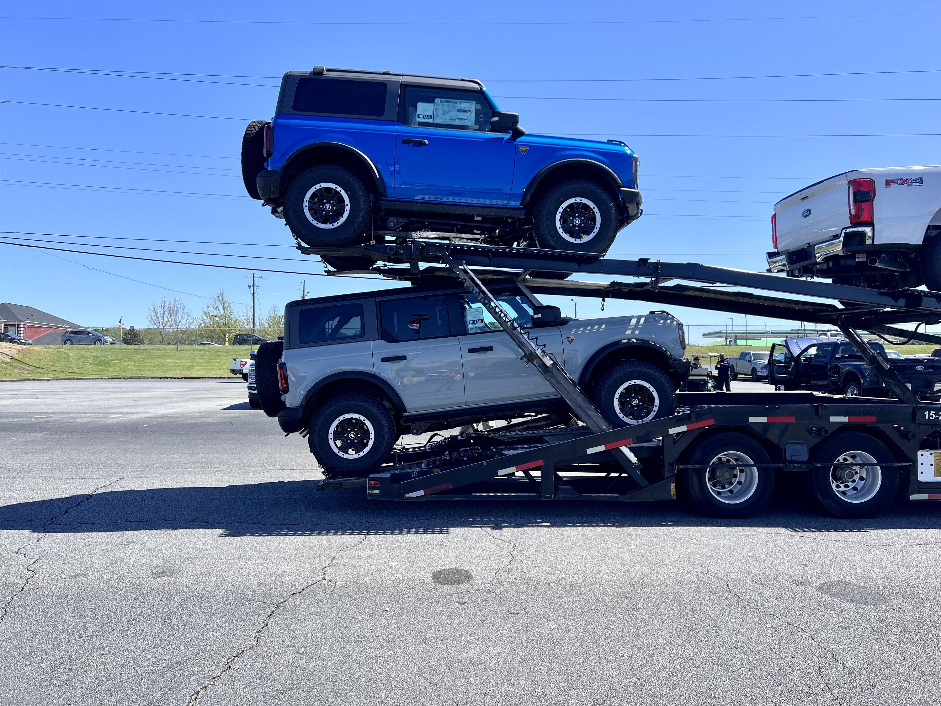 Ford Bronco Bronco Build Week 4/3/2023 BI Bronco