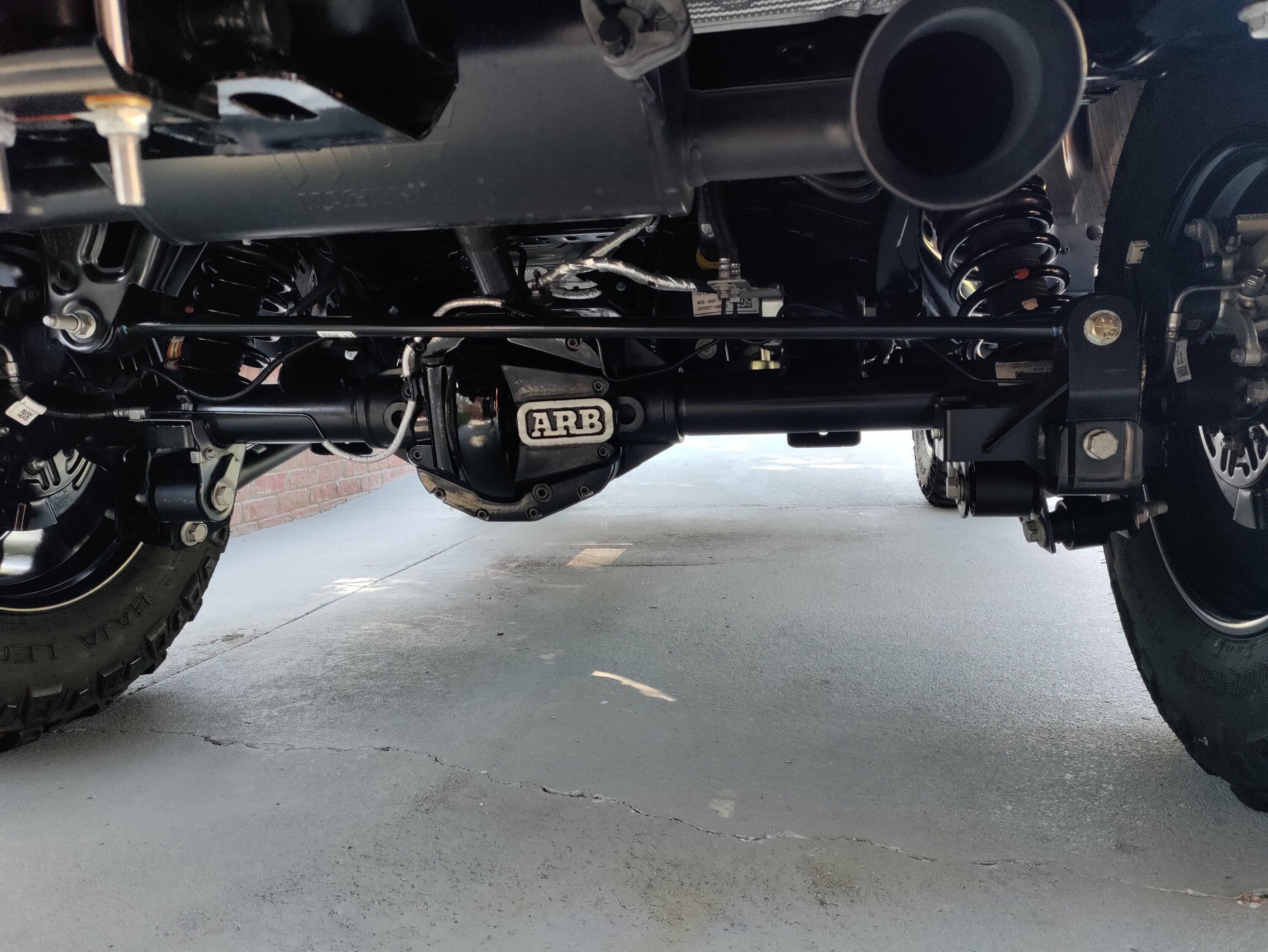 Ford Bronco ARB diff cover installed IMG_20230417_163716