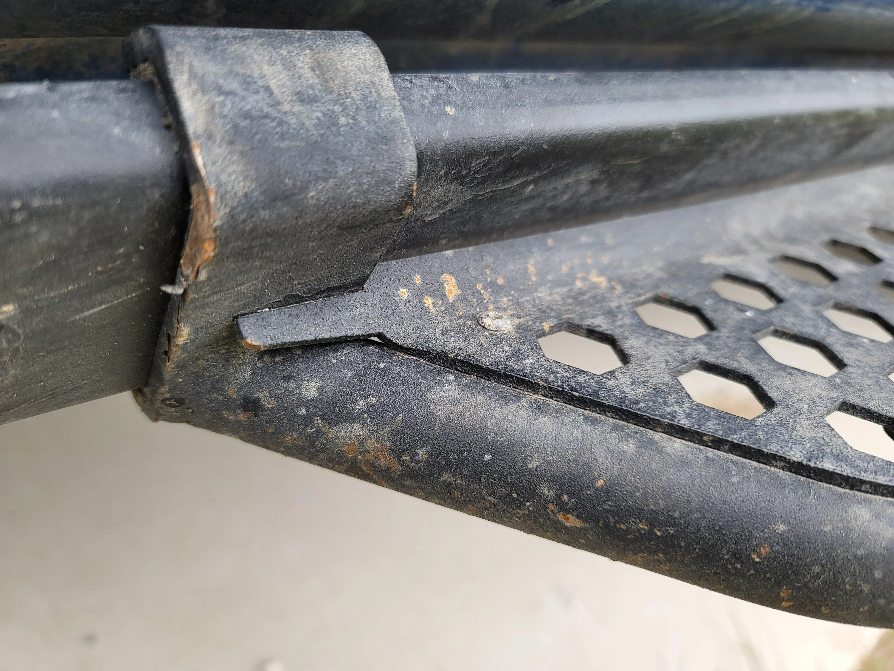 Ford Bronco IAG steps - not holding up well to the elements 20230418_104631