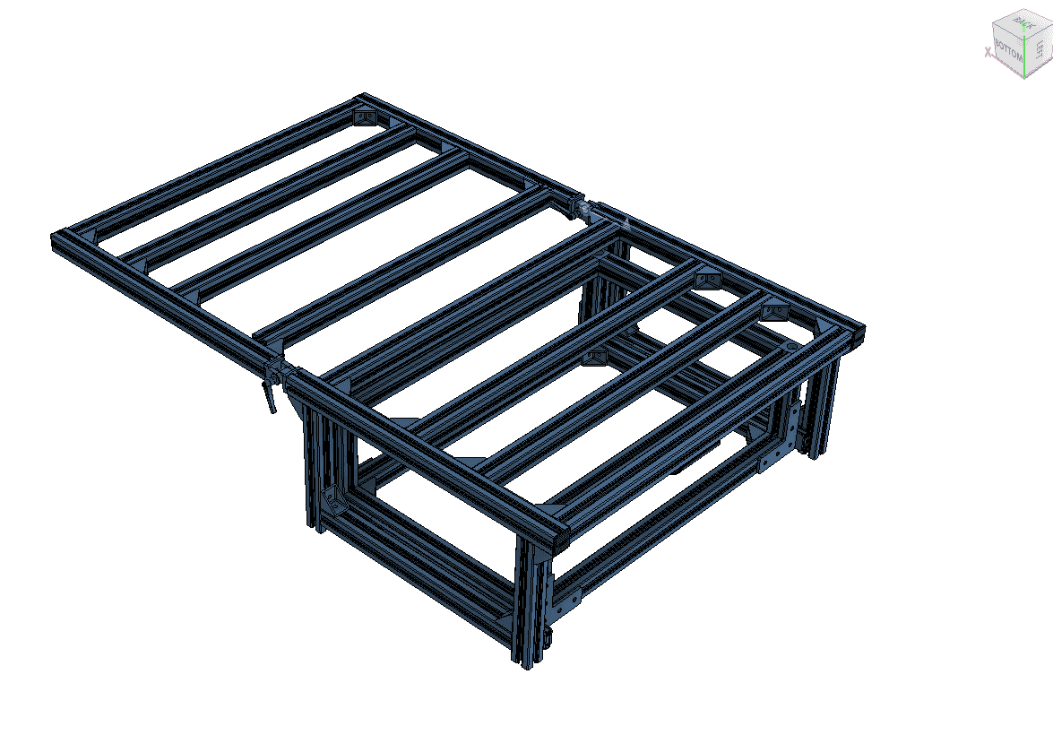 Ford Bronco Folding Sleeper/Rack System ideas SleeperShelf v1
