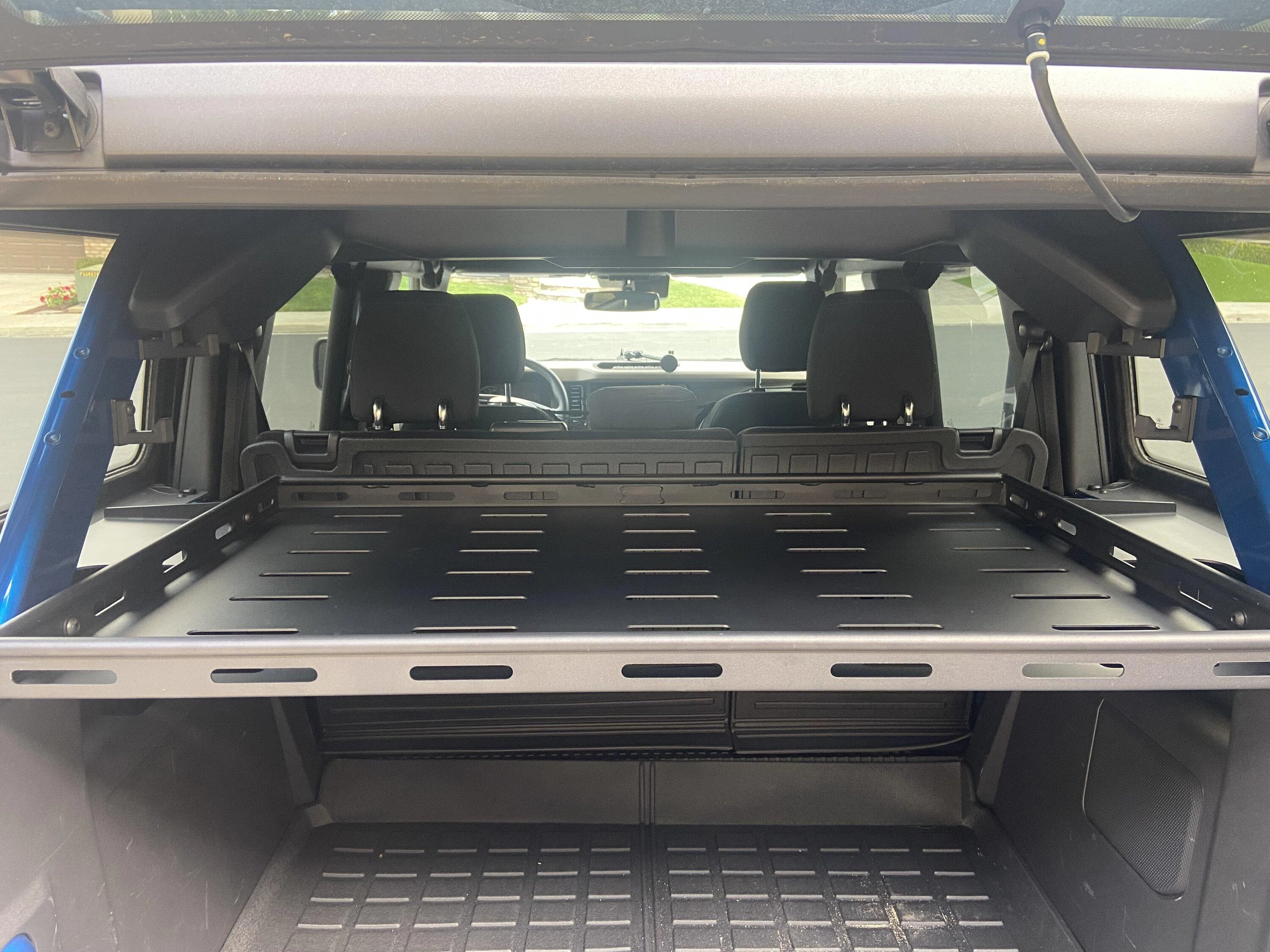 Ford Bronco Full-Sized Cargo Rack Shelf (Hooke Road) Review IMG_0352