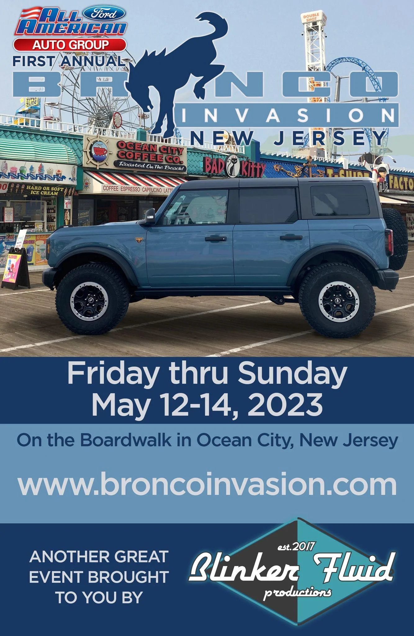 Ford Bronco Dirty Jerzy roll call Bronco Invasion Main