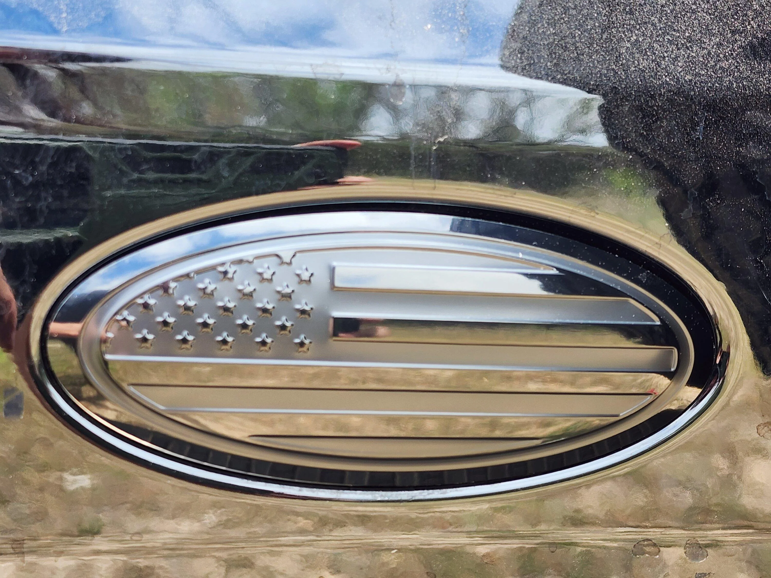 Ford Bronco Blacked out emblems - recommendations? 20230418_141421