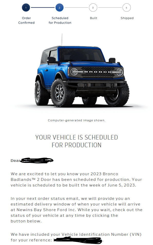 Ford Bronco 📬 4/20/23 Scheduling Emails Now Arriving! 1681996354393