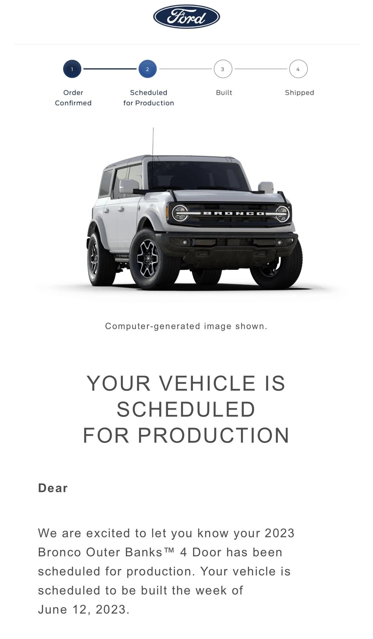 Ford Bronco 📬 4/20/23 Scheduling Emails Now Arriving! IMG_5613