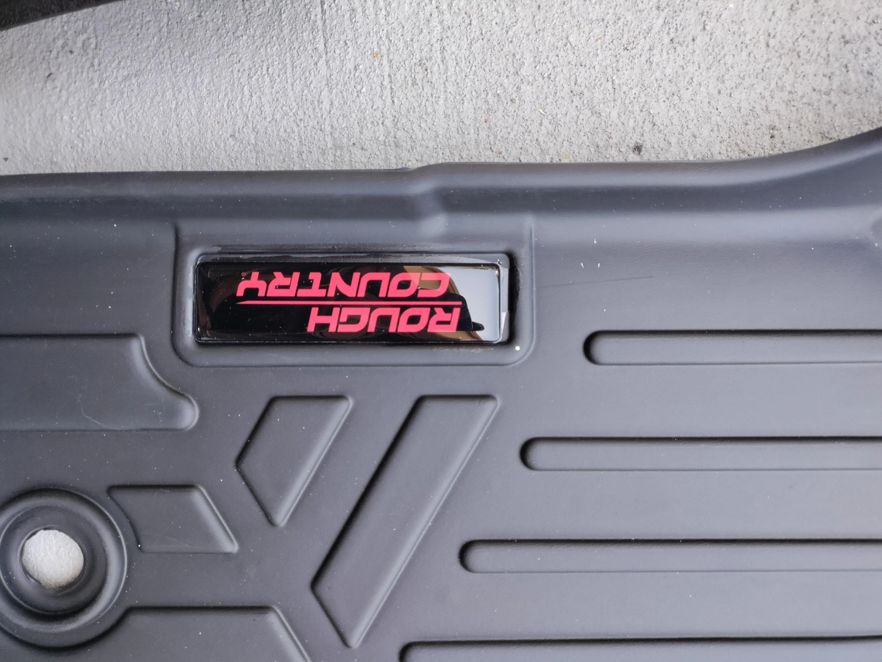 Ford Bronco New Rough Country floor mats IMG_20230420_125405