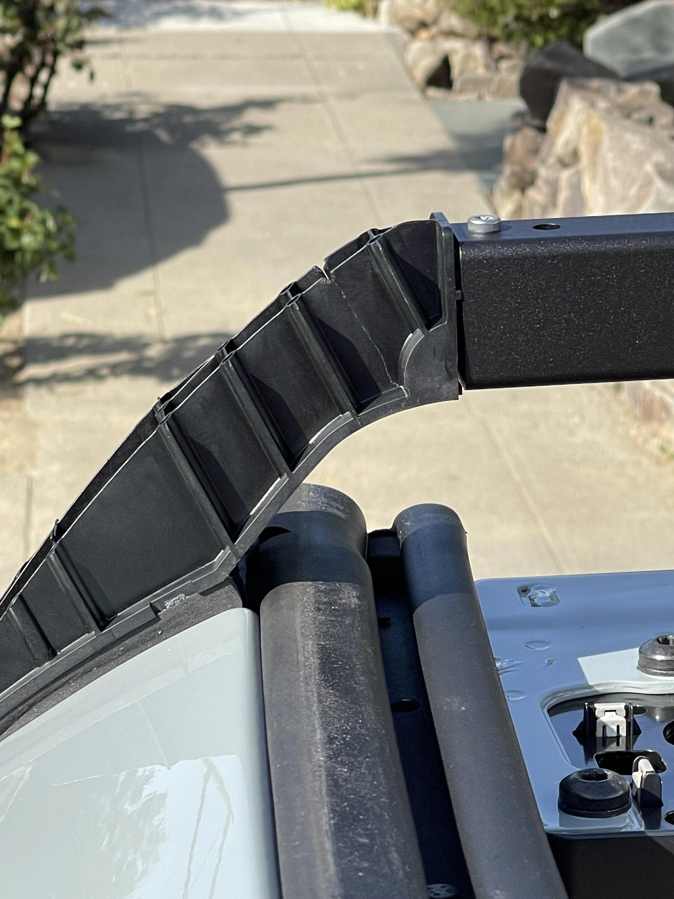 Ford Bronco Broken Roof Rack 2454DB72-87DB-4740-A56F-DBF49FE8E896