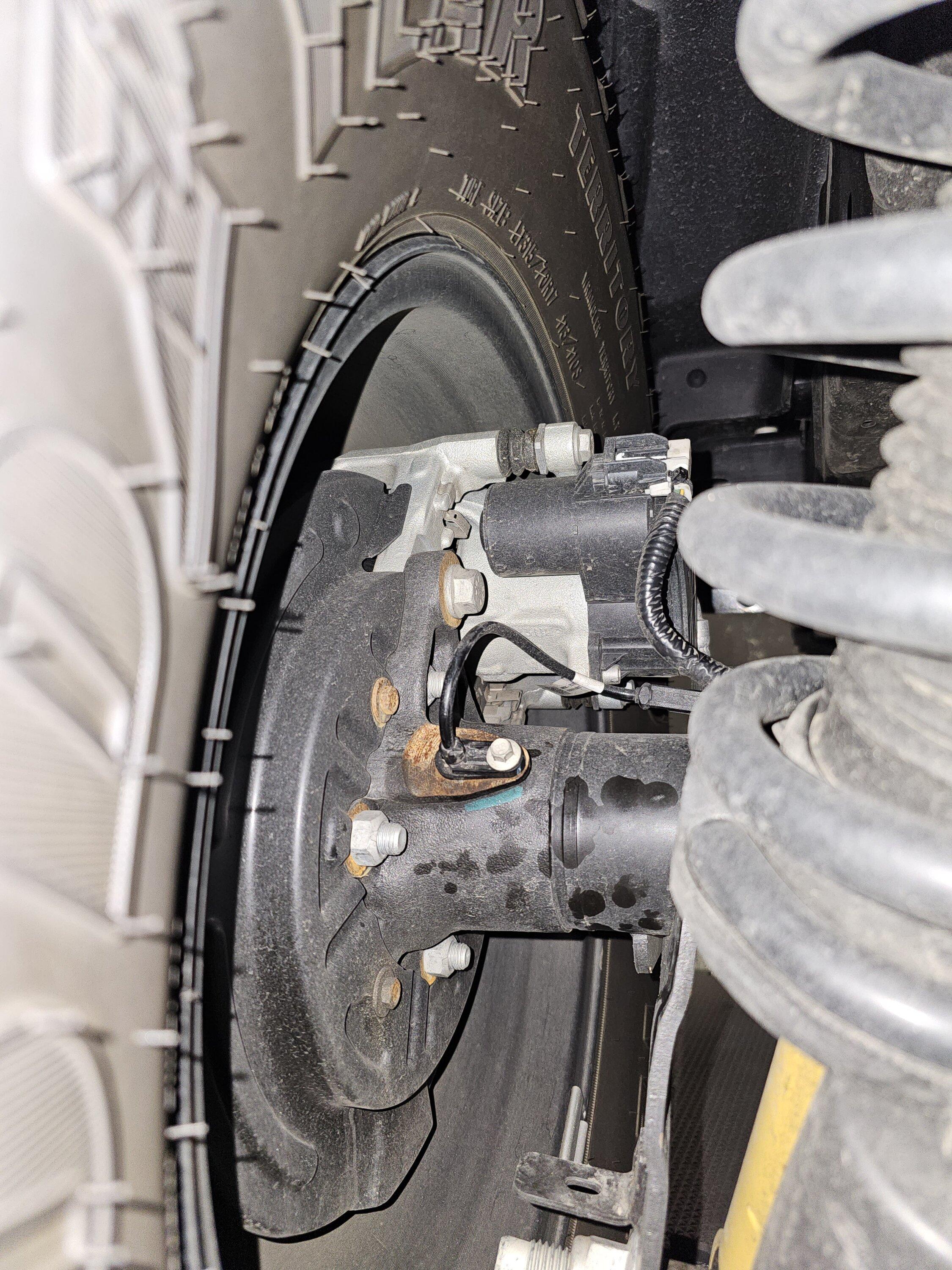 Ford Bronco Found debris on my wheel speed sensor. Any cause for concern? 20230415_214213