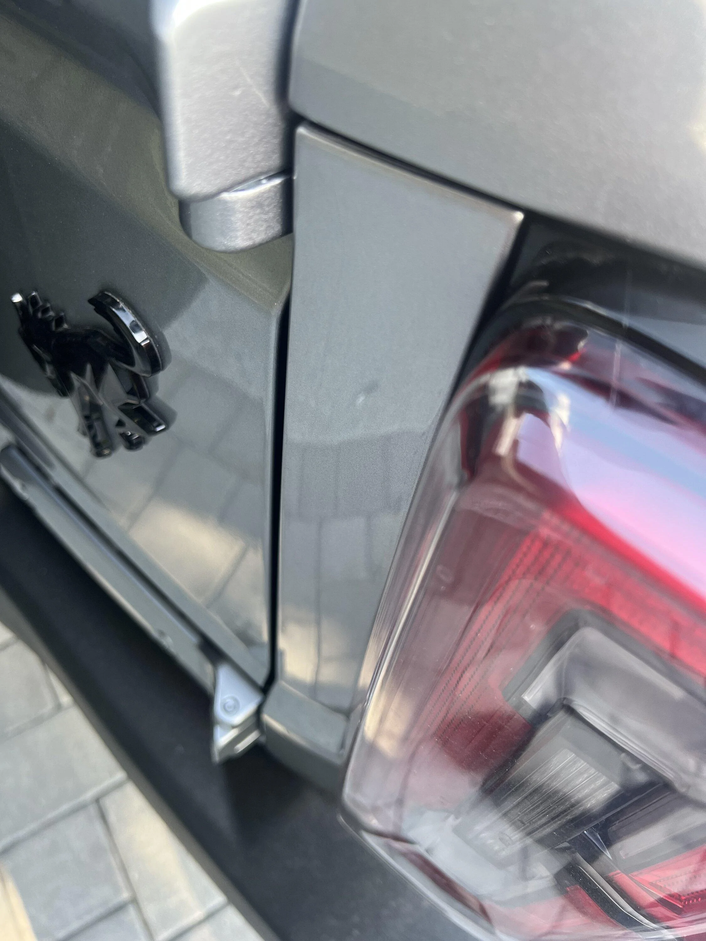 Ford Bronco Mismatched trim panel from factory IMG_6521