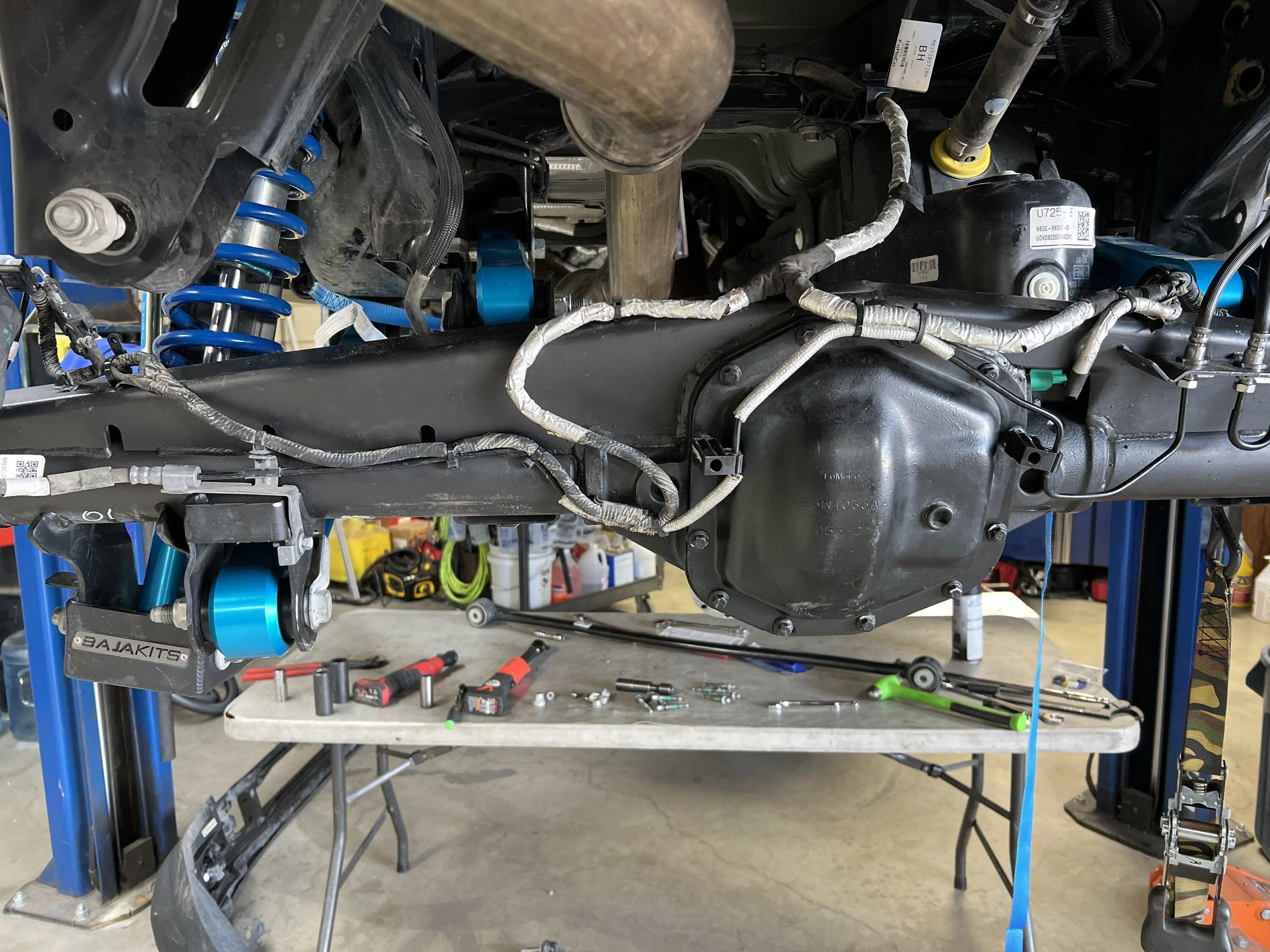 Ford Bronco Plug welds missing on axle tube 7D645363-EDE5-4DF7-9D95-9E946B3DCDED