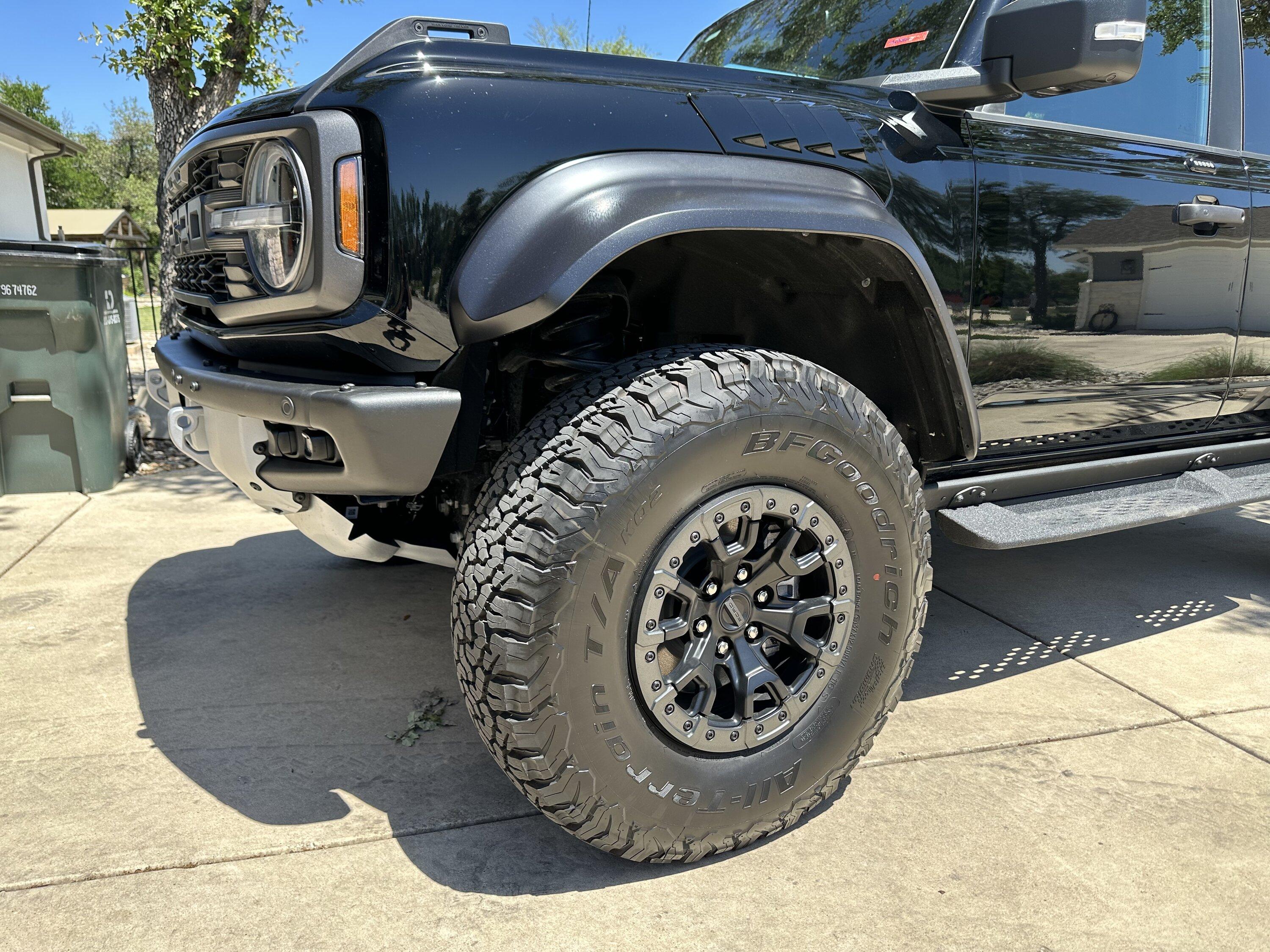 Texas - 2023 Raptor 37” BFG Tires & Forged Performance Wheels ...